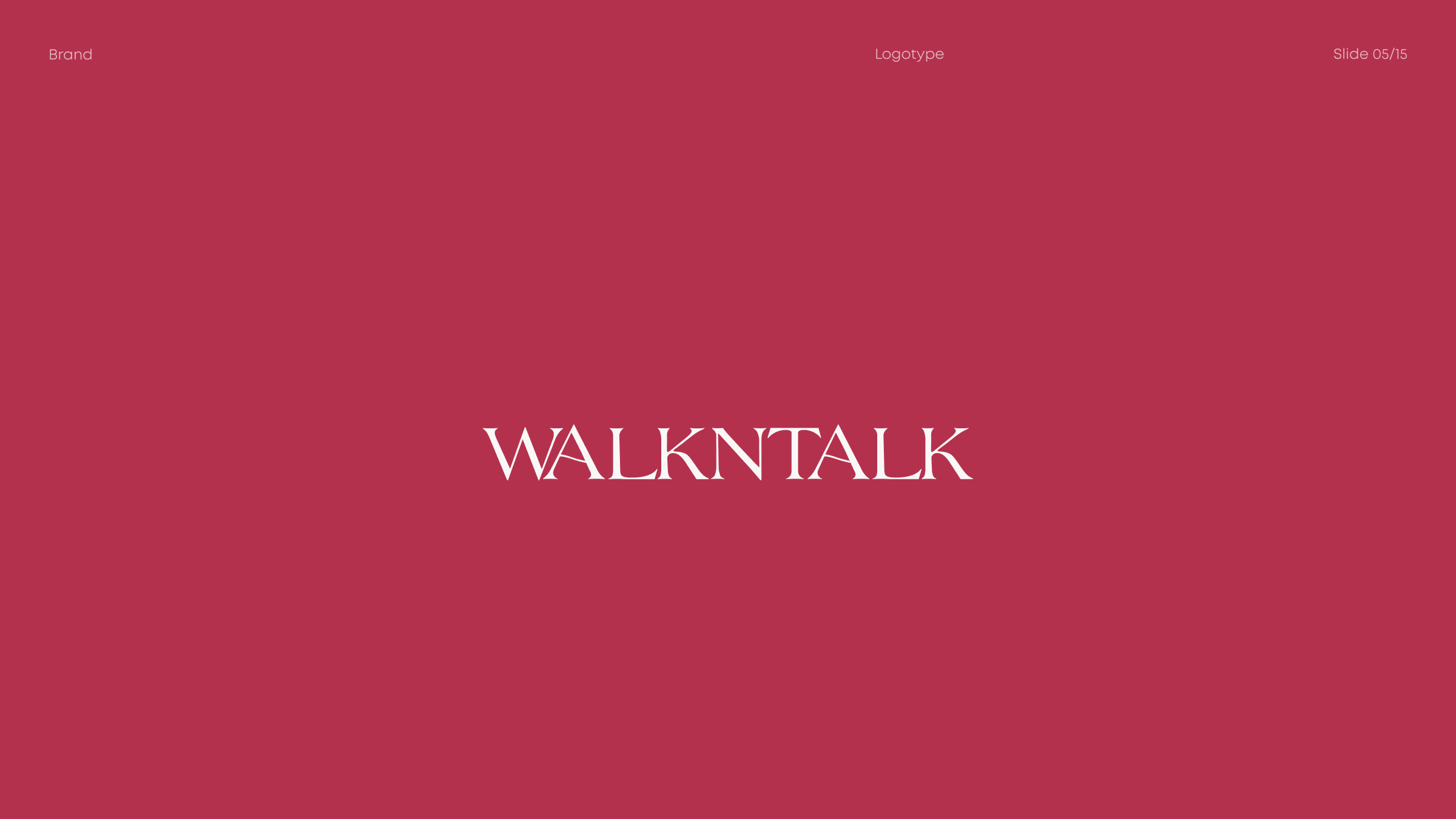 WALKNTALK | Brand Identity — Изображение №5 — Брендинг на Dprofile