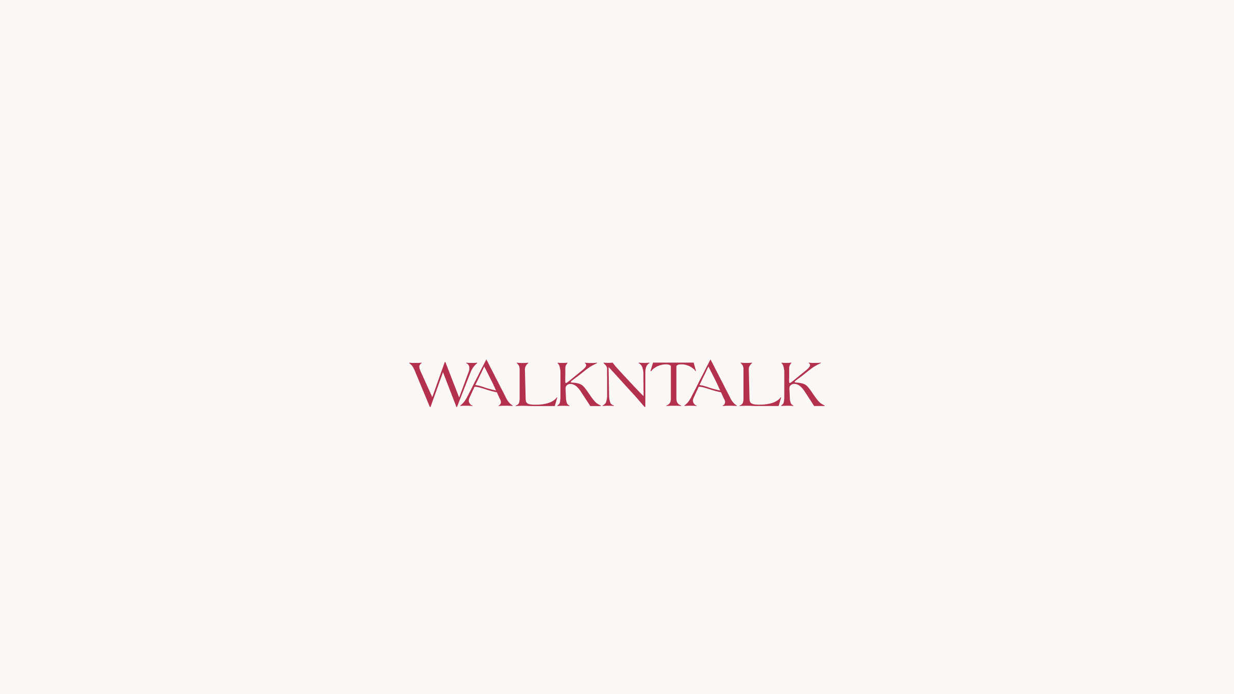 WALKNTALK | Brand Identity — Изображение №1 — Брендинг на Dprofile