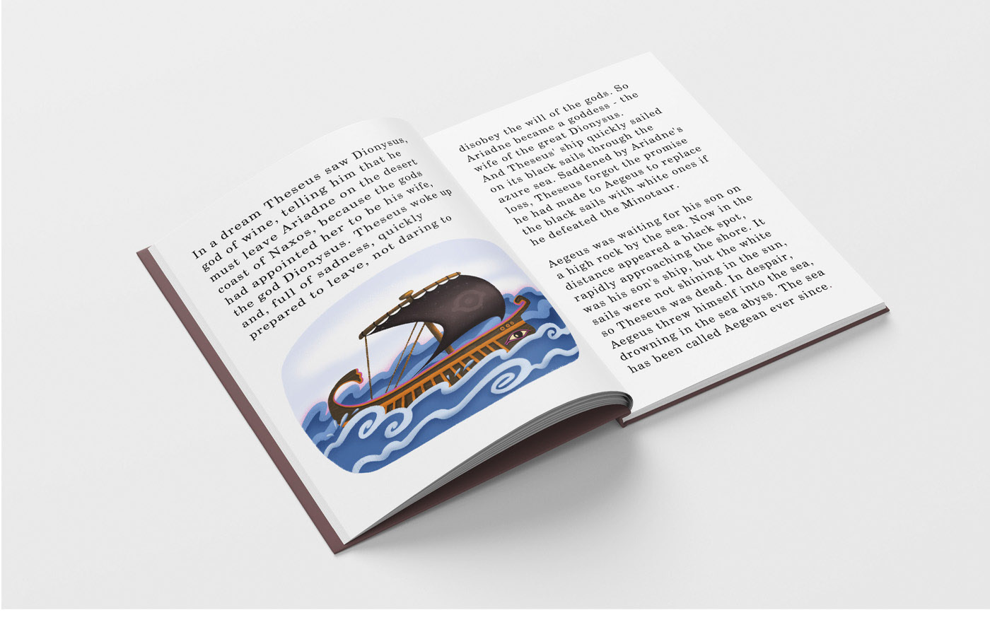 Книга "Греческая мифология для детей" — Изображение №14 — Иллюстрация, Анимация на Dprofile