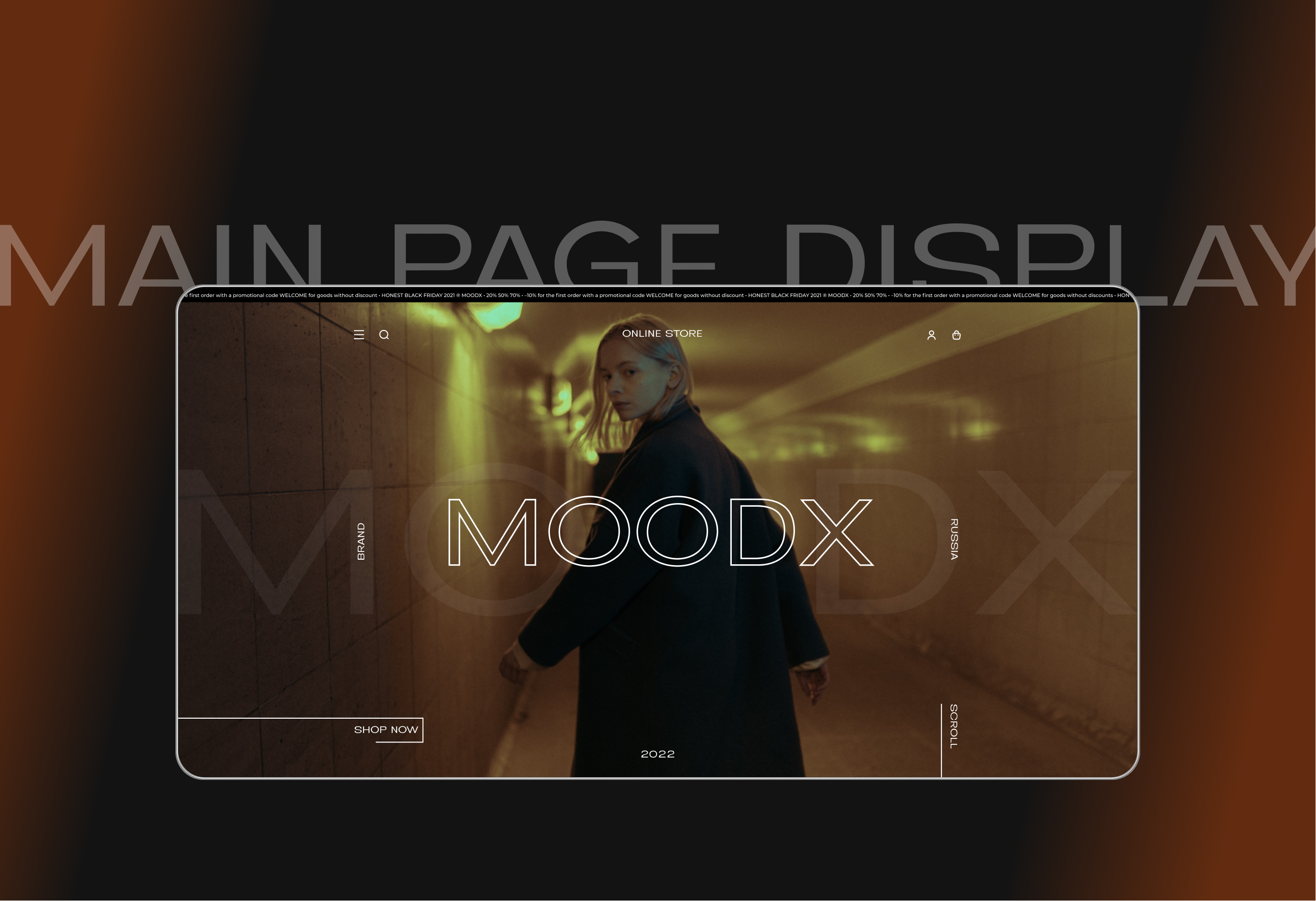 MOODX fashion brand — e-commerce online store — Изображение №5 — Интерфейсы, Брендинг на Dprofile
