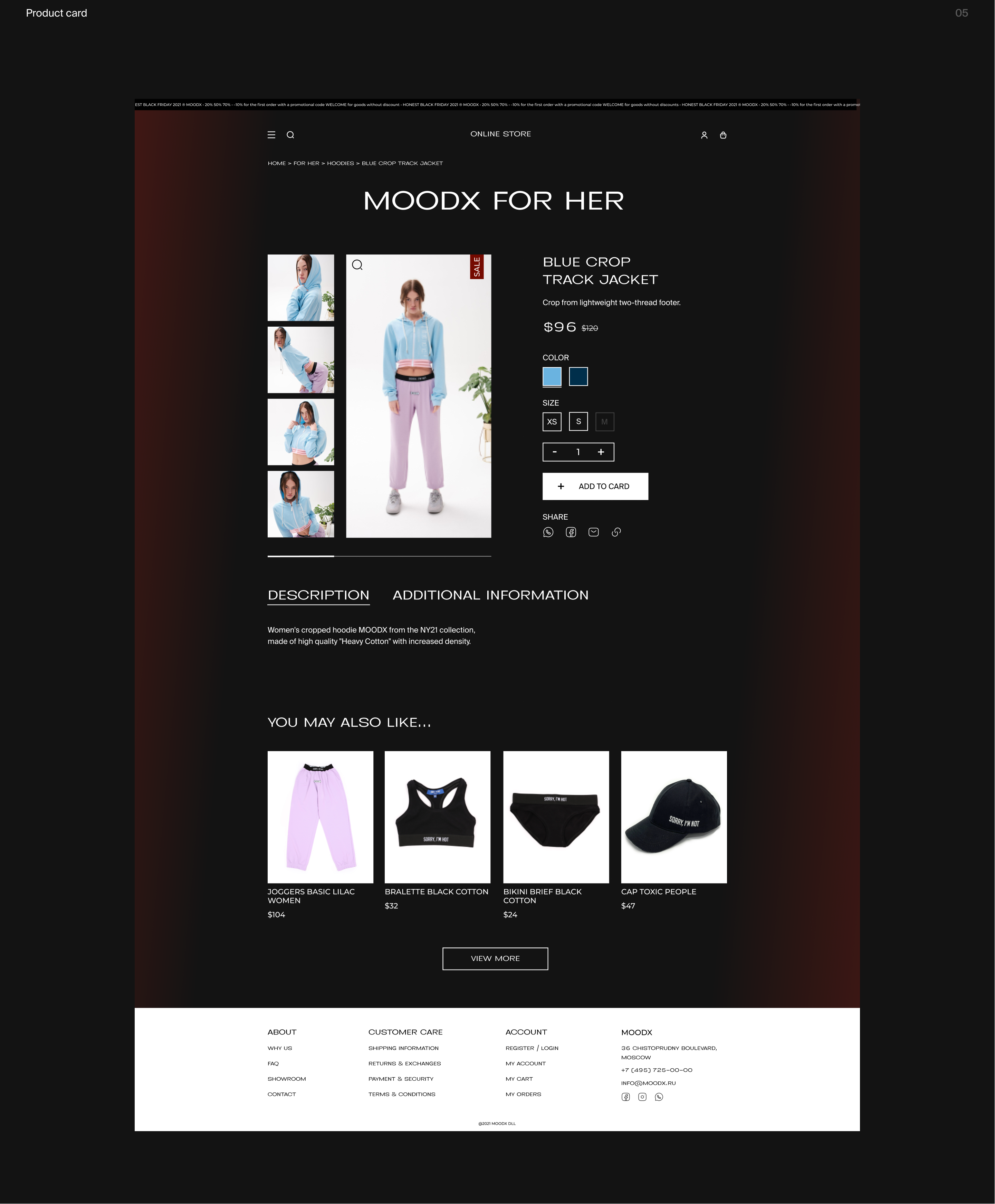 MOODX fashion brand — e-commerce online store — Изображение №10 — Интерфейсы, Брендинг на Dprofile