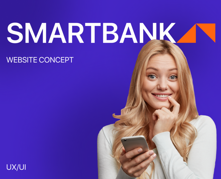 Smartbank — Bank website — Интерфейсы, Брендинг на Dprofile