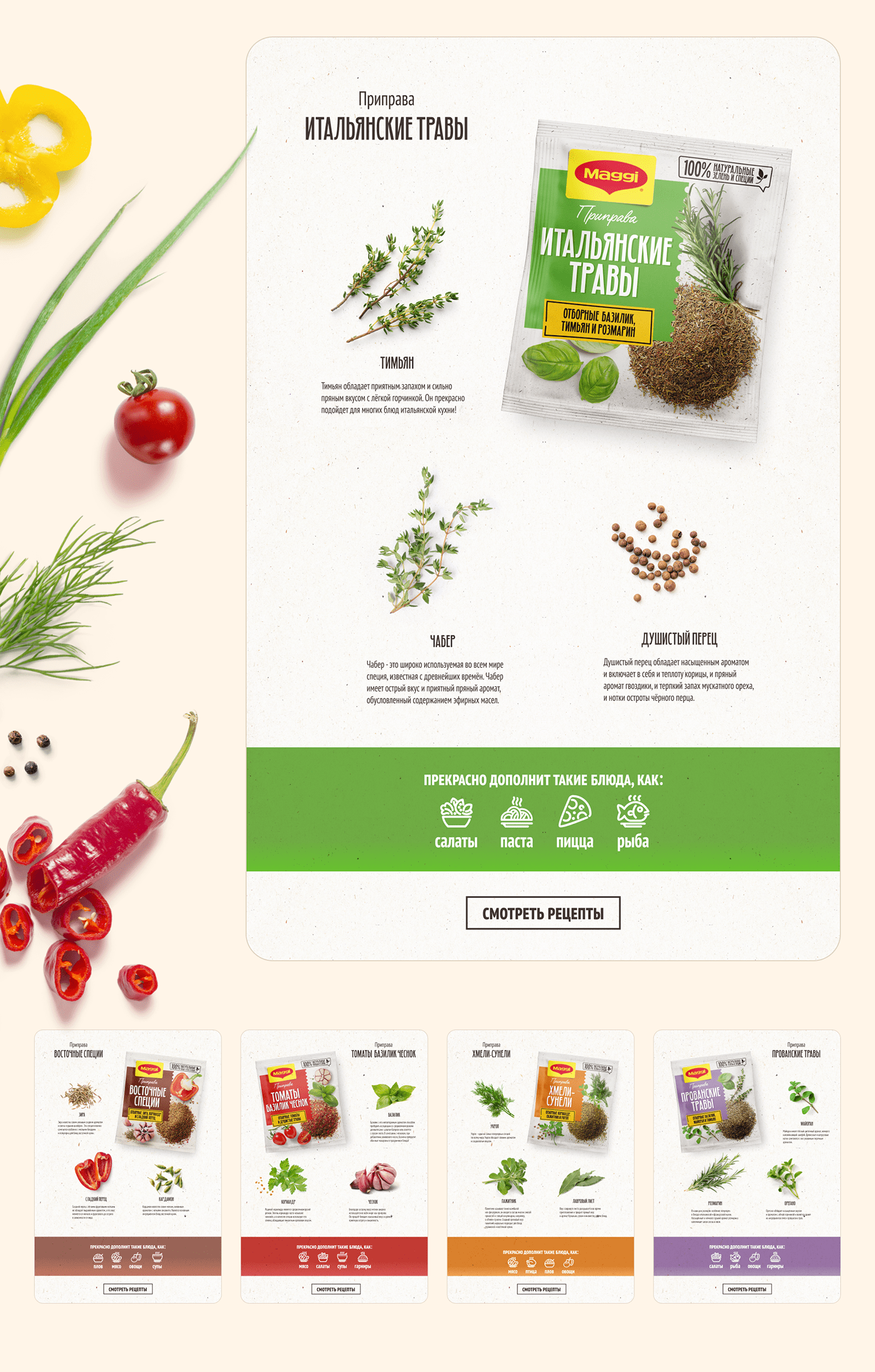 MAGGI® PROMO COMPANY — Изображение №5 — Интерфейсы, Маркетинг на Dprofile
