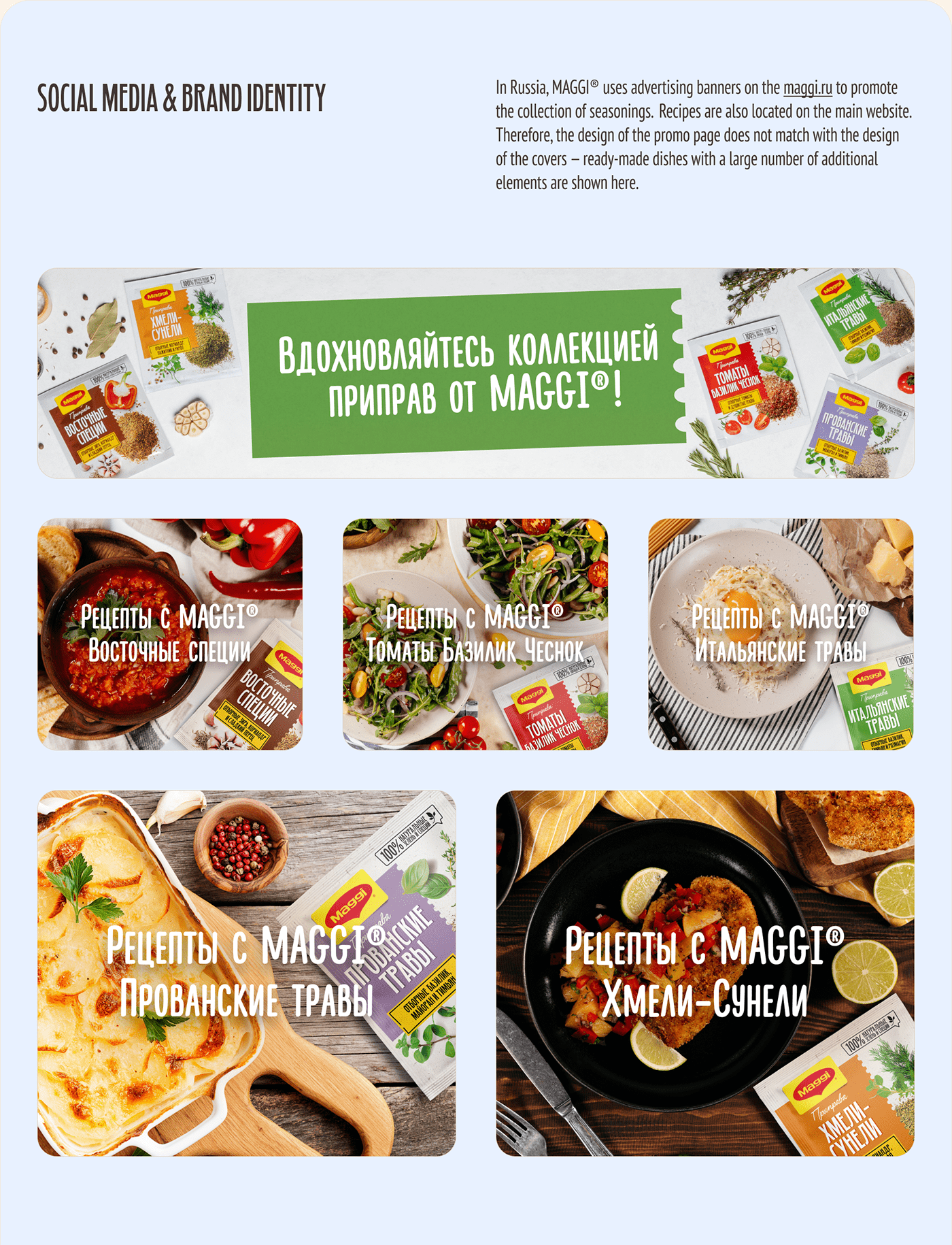 MAGGI® PROMO COMPANY — Изображение №6 — Интерфейсы, Маркетинг на Dprofile