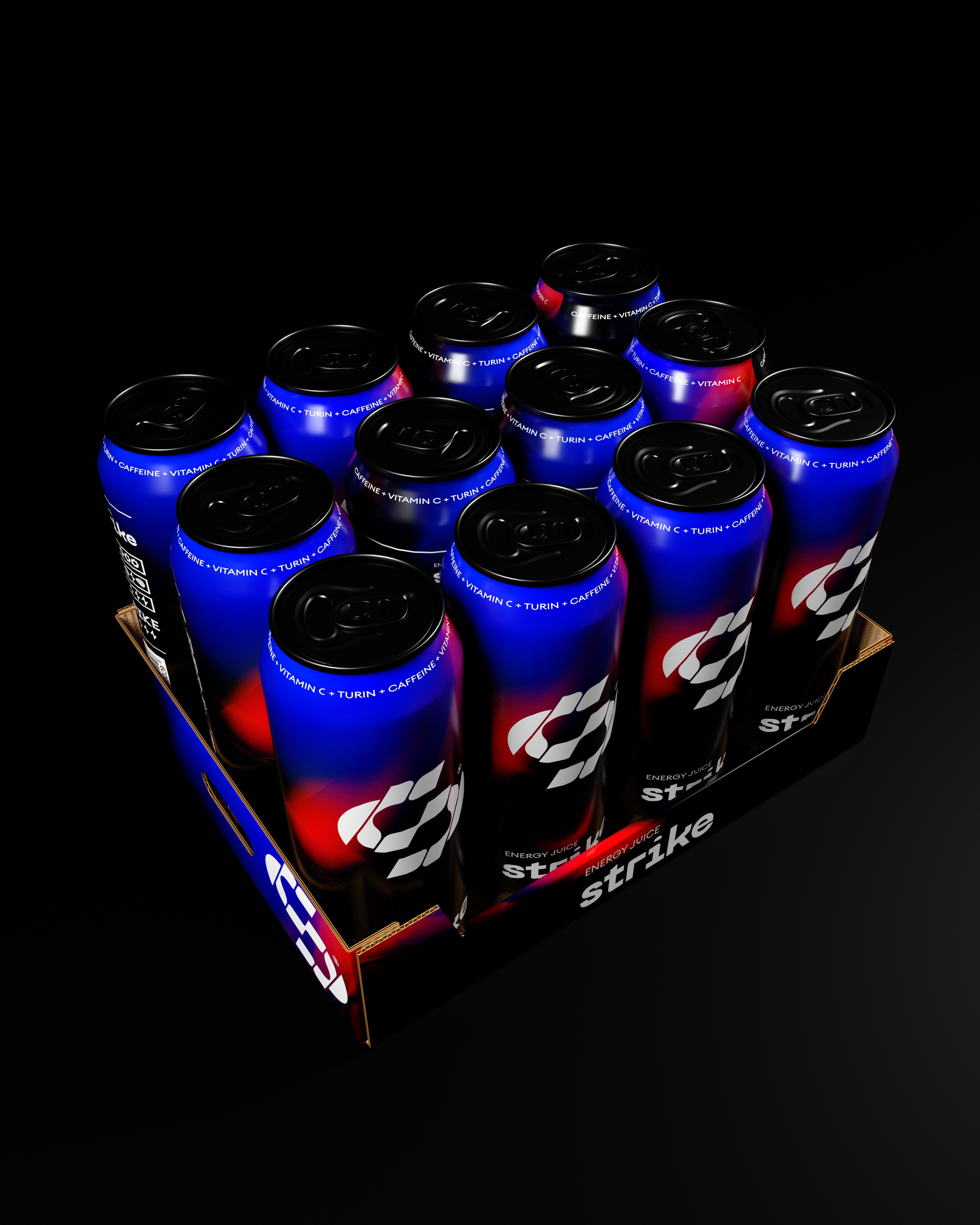Strike Energy Juice — Изображение №9 — Брендинг, Графика на Dprofile