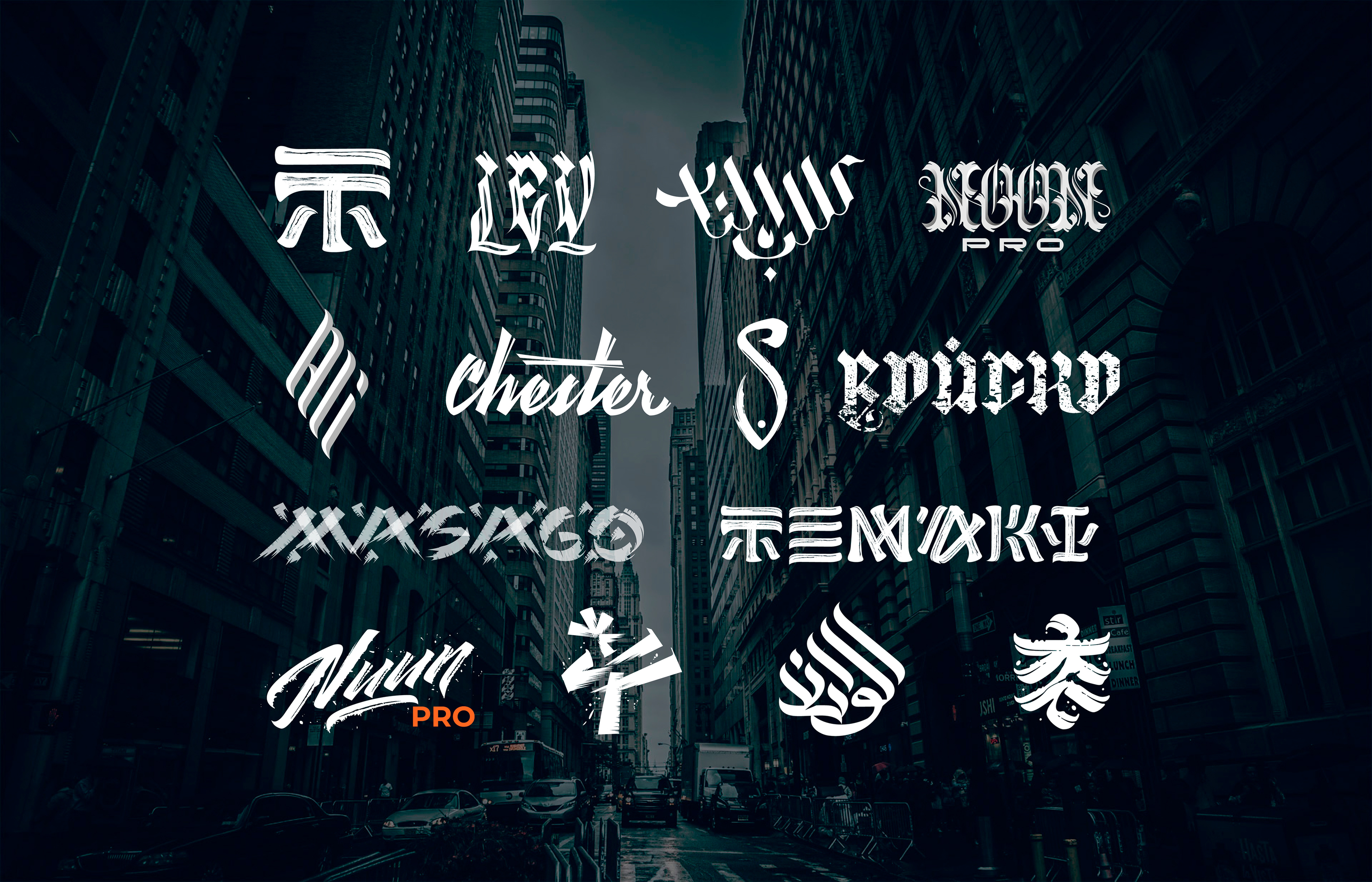 Calligraphic and lettering logos — Изображение №1 — Брендинг на Dprofile