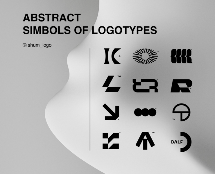 Collection abstract simbols of logotypes на Dprofile