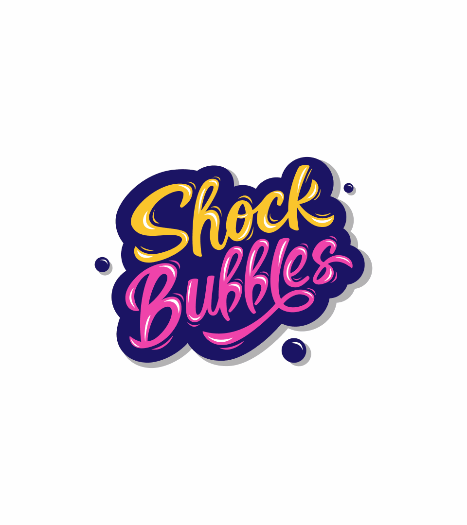 Логотип для линейки газированных напитков Shock Bubbles — Изображение №3 — Брендинг, Графика на Dprofile