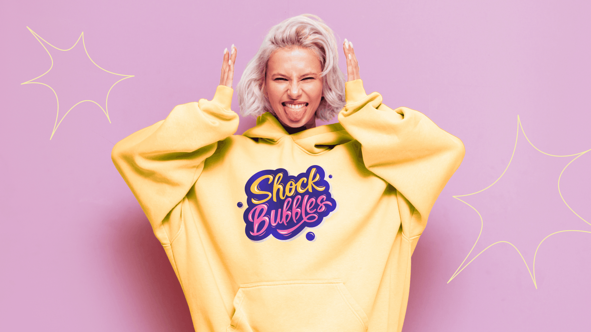 Логотип для линейки газированных напитков Shock Bubbles — Изображение №10 — Брендинг, Графика на Dprofile