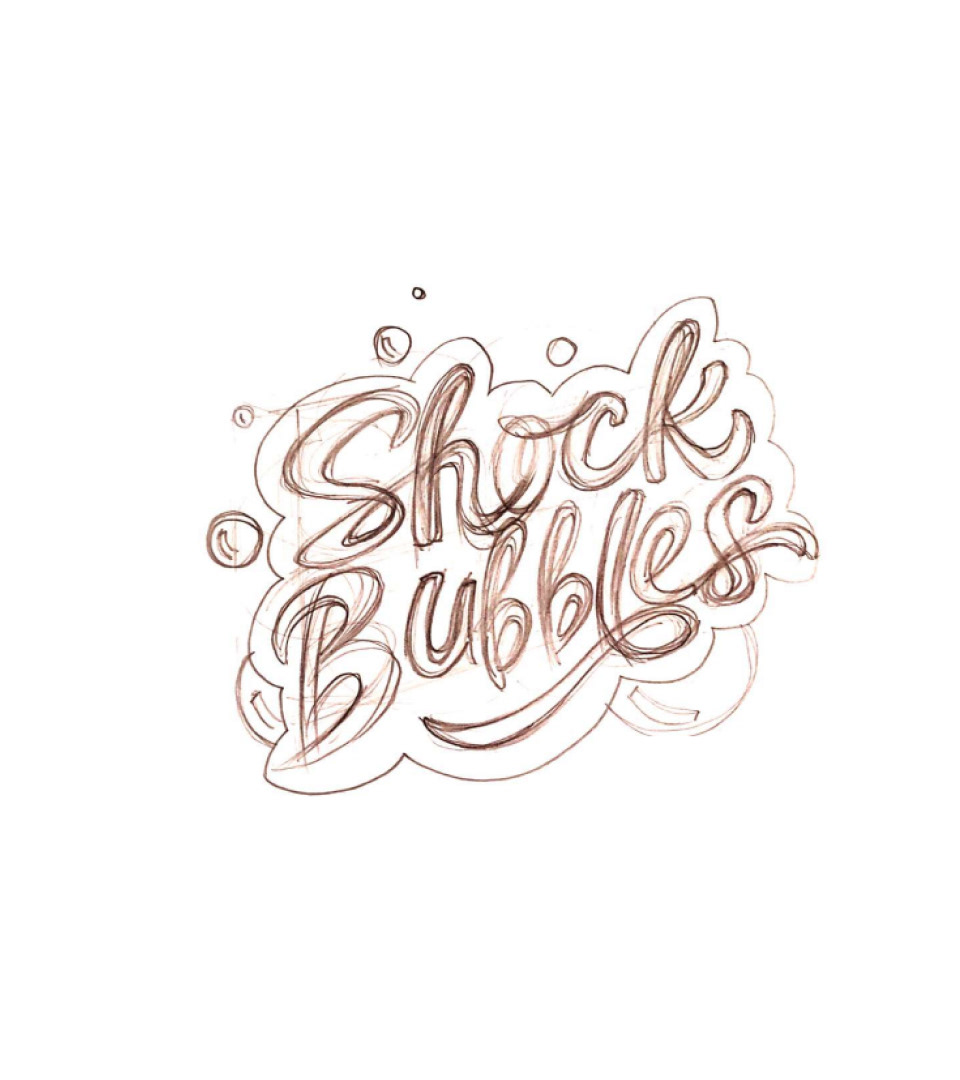 Логотип для линейки газированных напитков Shock Bubbles — Изображение №2 — Брендинг, Графика на Dprofile