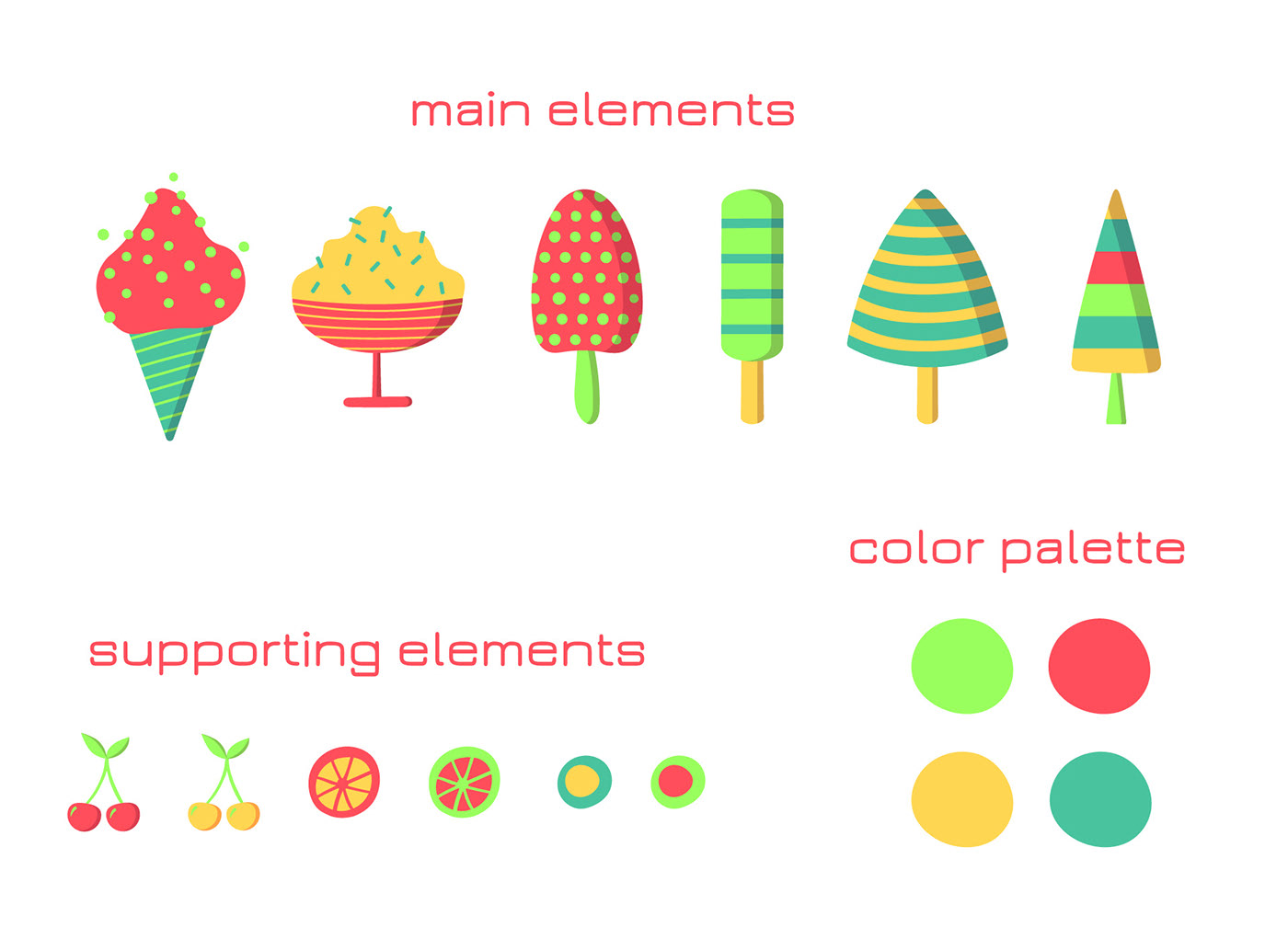 Patterns for children's fashion — Изображение №3 — Иллюстрация, Графика на Dprofile