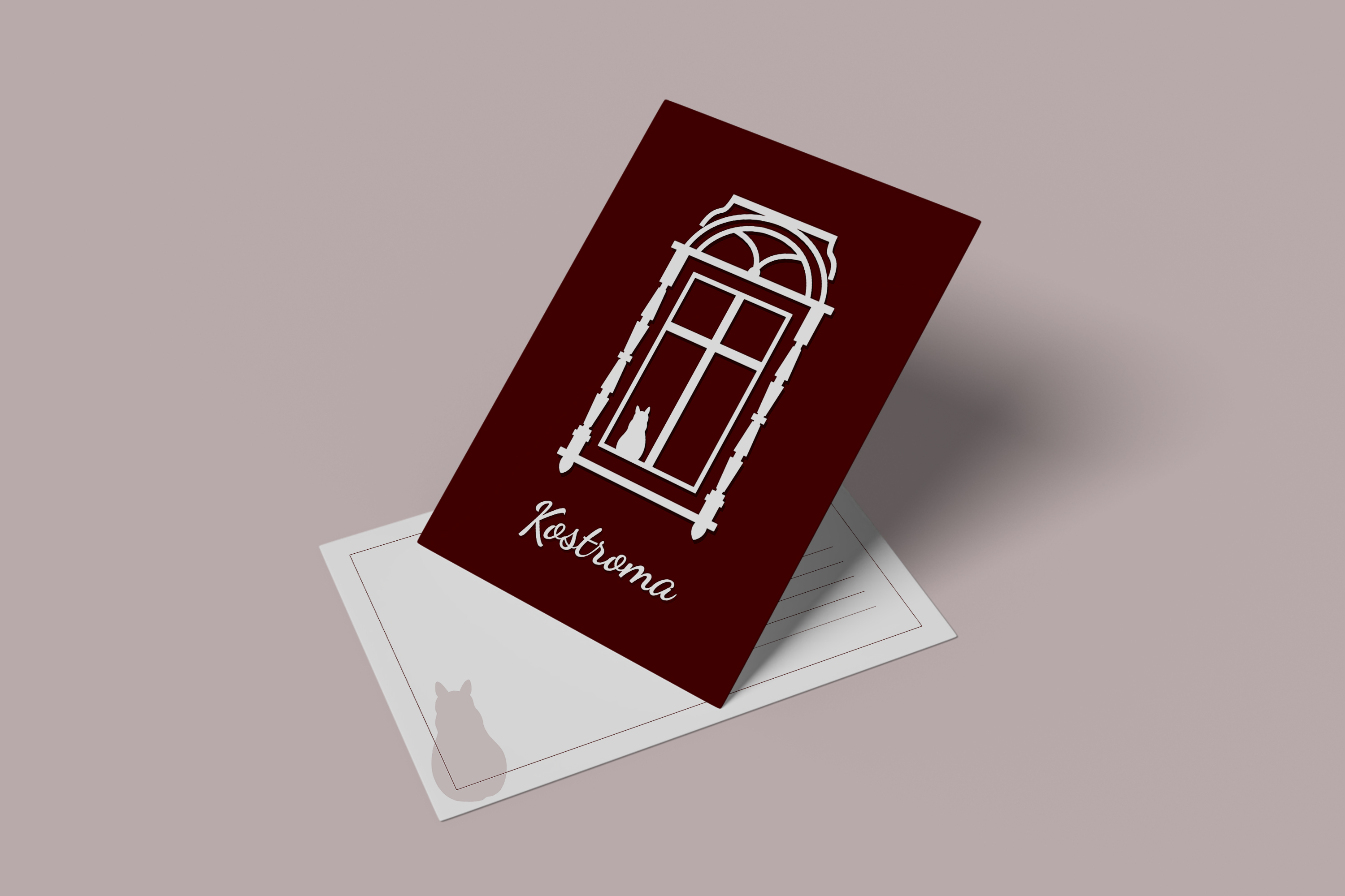 Kostroma postcard design — Изображение №1 — Иллюстрация, Графика на Dprofile