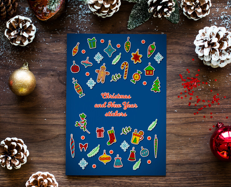 Christmas and New Year stickers на Dprofile
