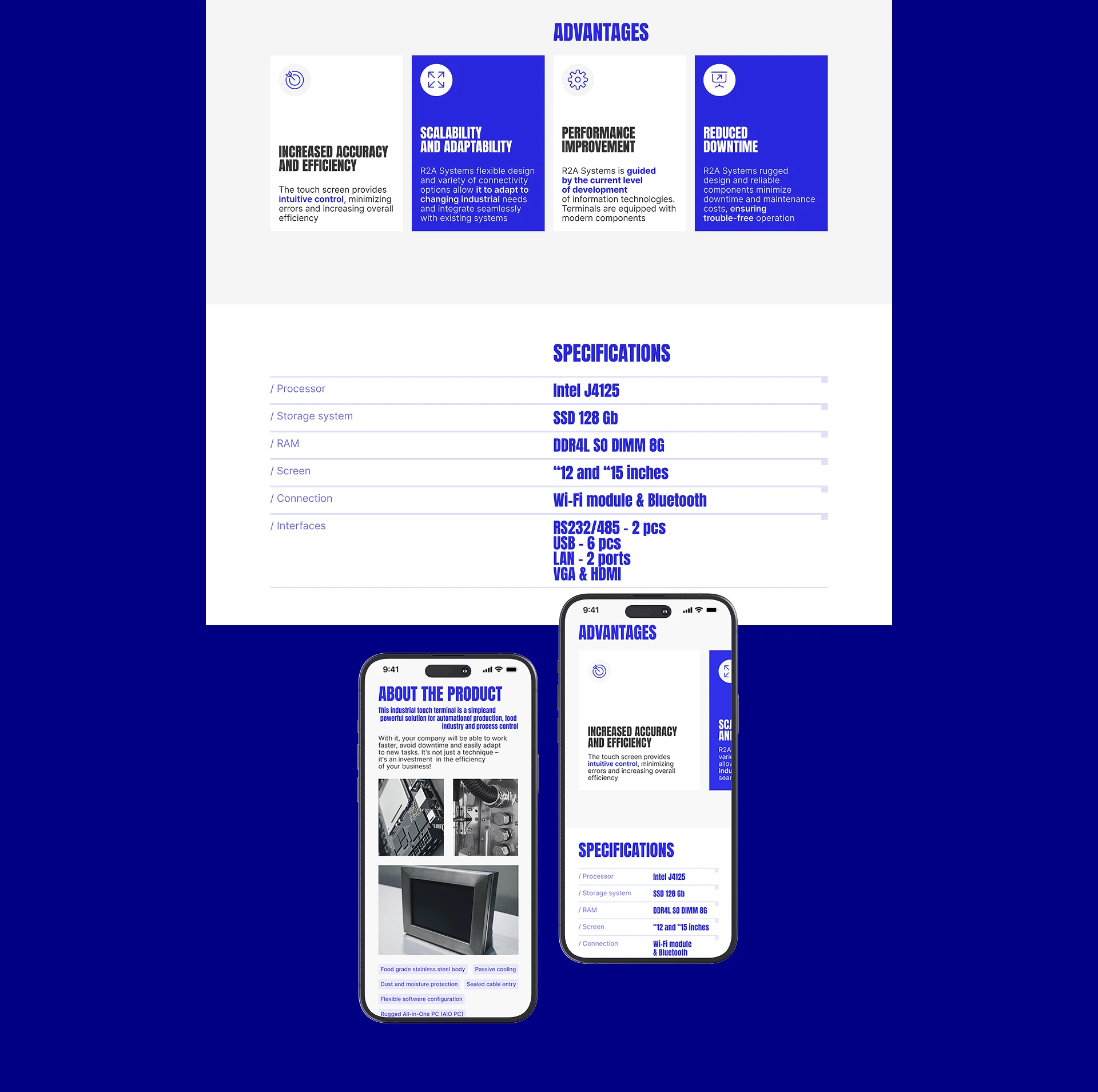 Корпоративный сайт для IT-компании — Изображение №11 — Интерфейсы на Dprofile