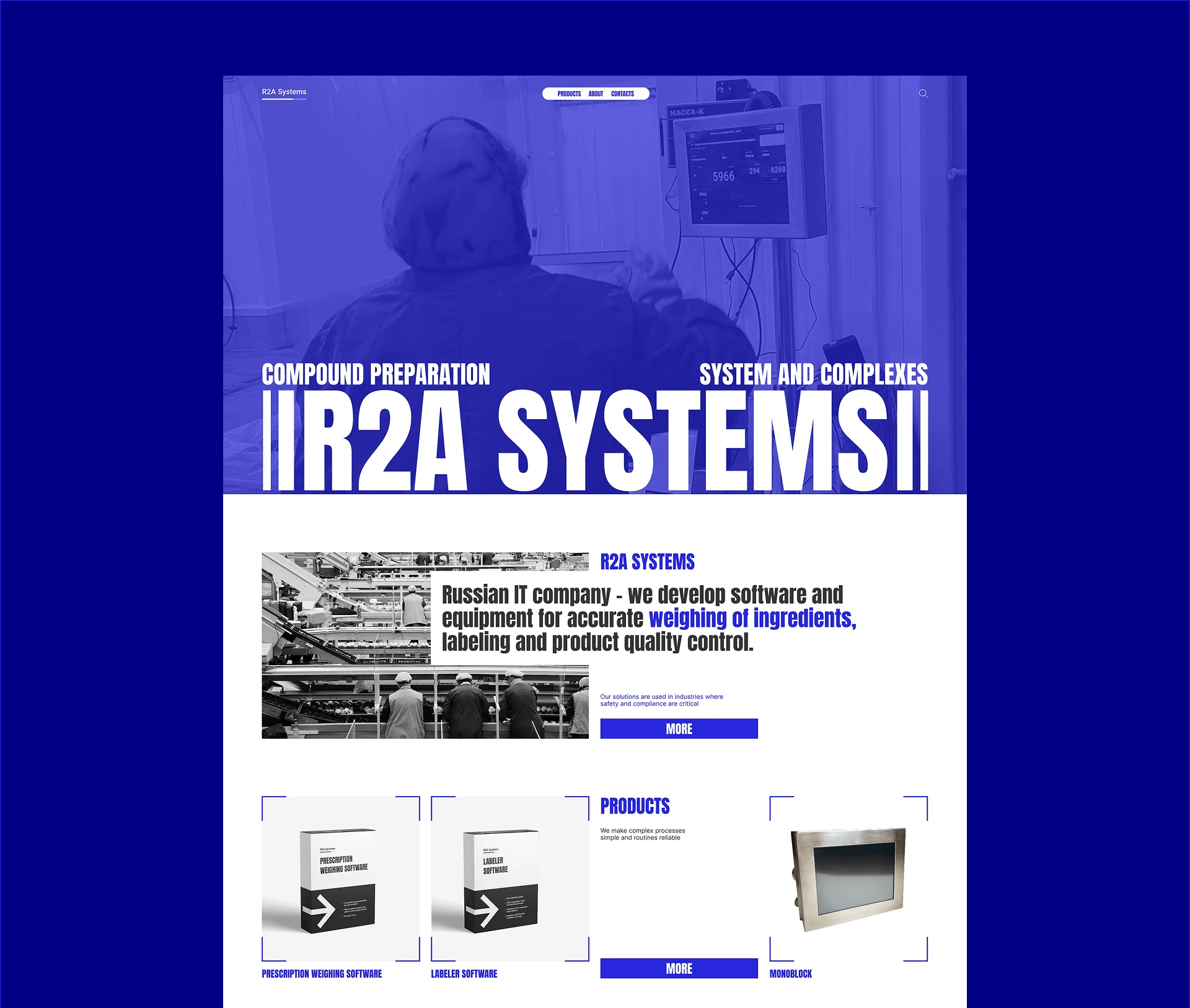 Корпоративный сайт для IT-компании — Изображение №3 — Интерфейсы на Dprofile