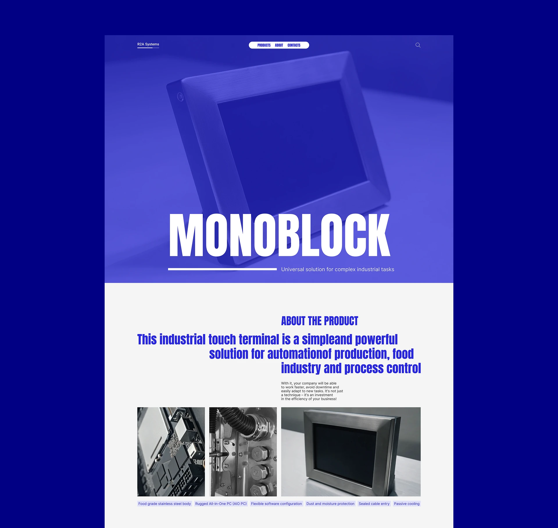 Корпоративный сайт для IT-компании — Изображение №10 — Интерфейсы на Dprofile