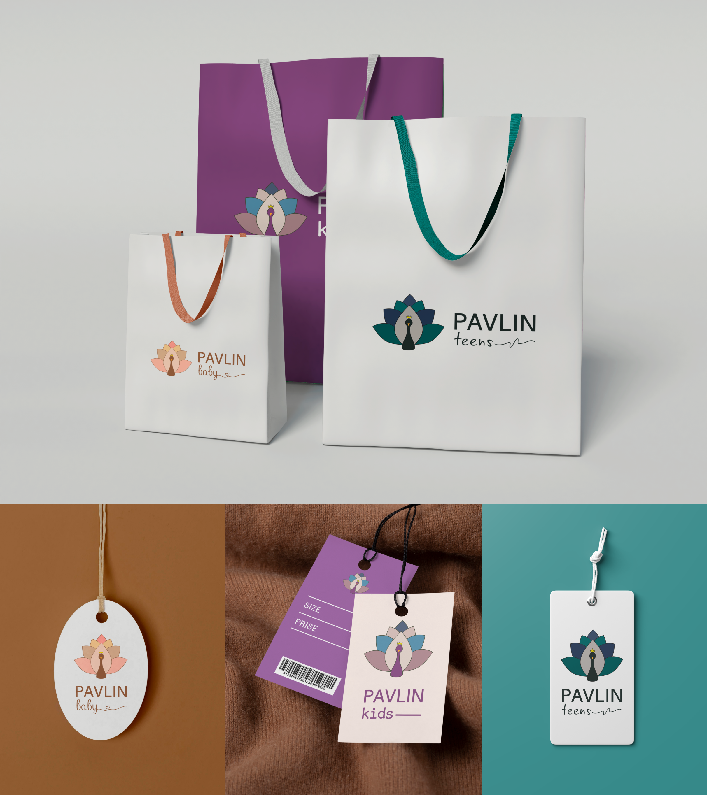 Logo for a children's store | логотип — Изображение №4 — Брендинг на Dprofile