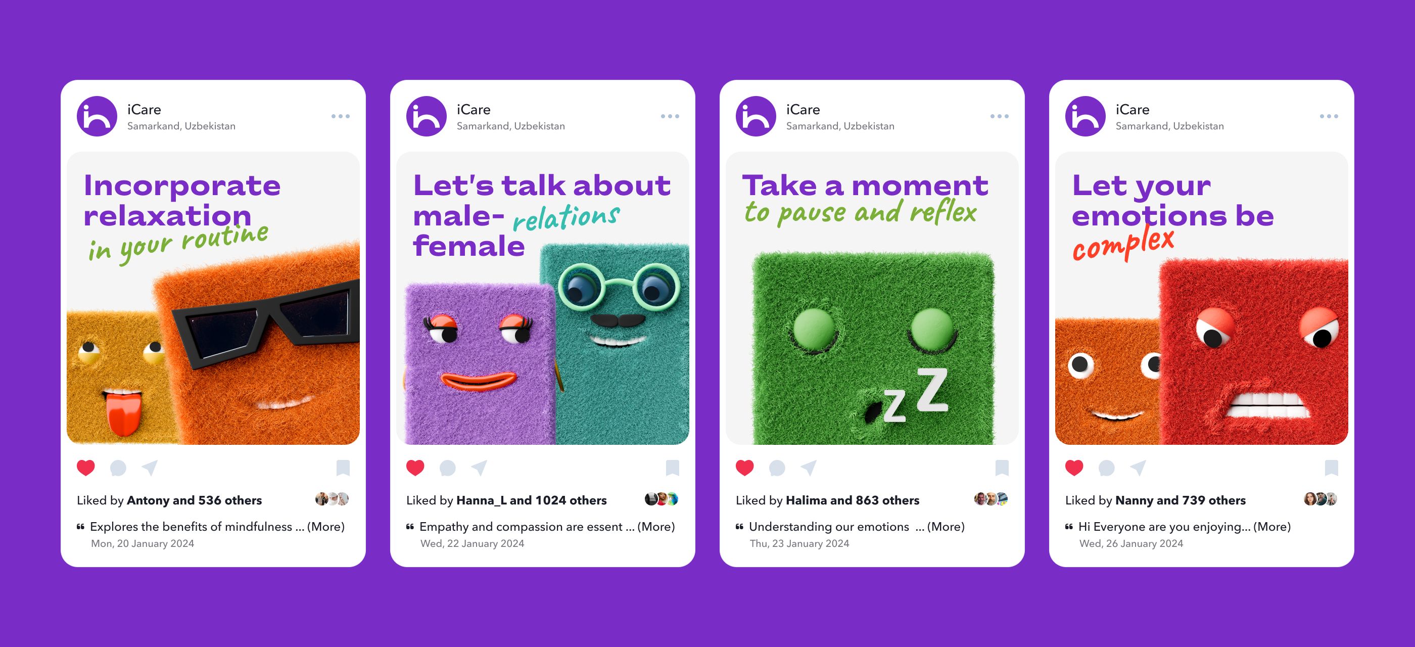 Mobile app - Psychological help online ui/ux design — Изображение №5 — Интерфейсы, Брендинг на Dprofile