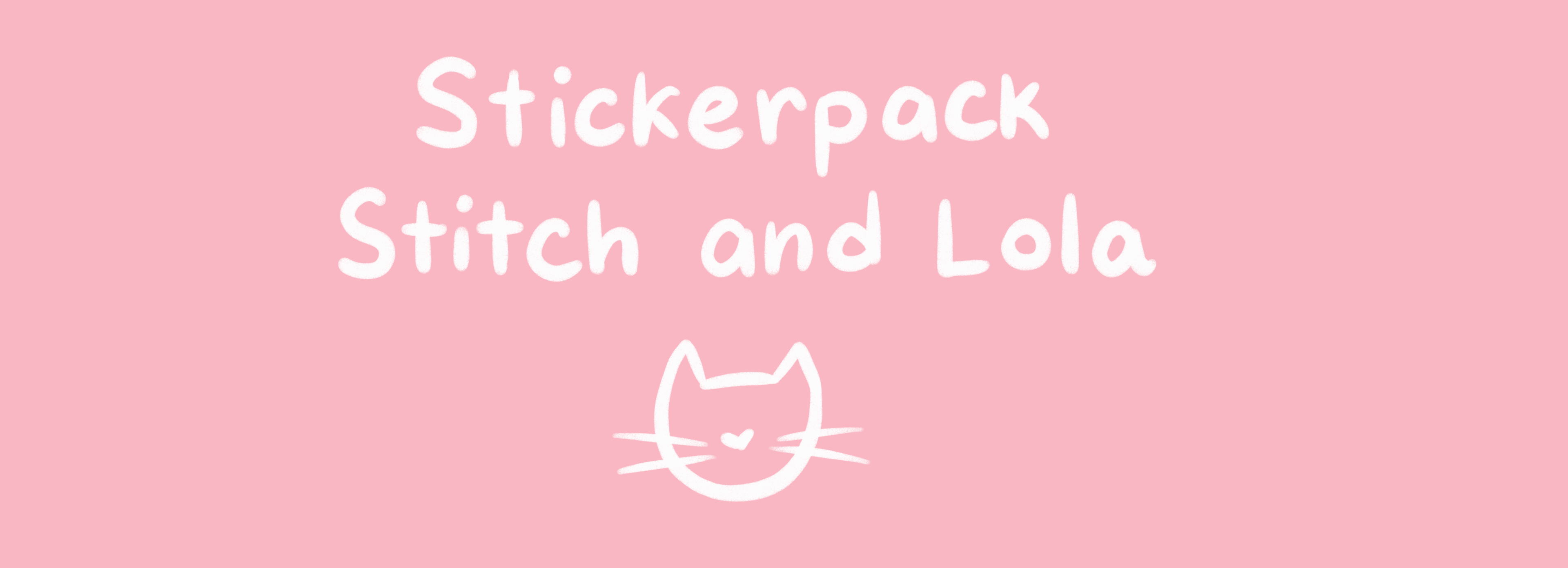 STICKERS "STITCH AND LOLA" — Изображение №1 — Брендинг, Иллюстрация на Dprofile