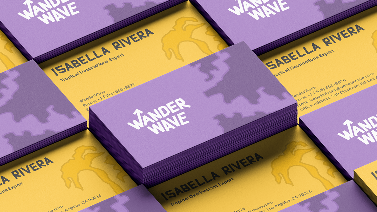 WanderWave Брендинг — Изображение №11 — Брендинг, Иллюстрация на Dprofile