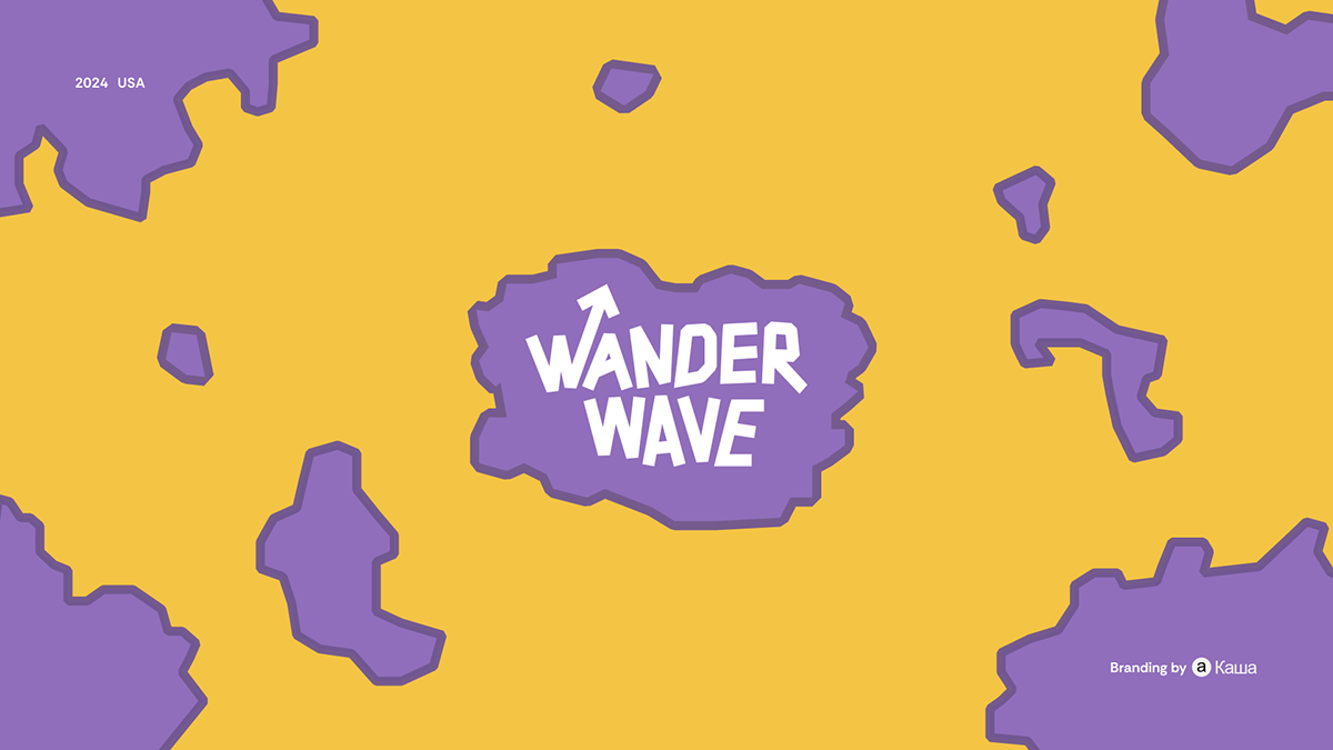 WanderWave Брендинг — Изображение №1 — Брендинг, Иллюстрация на Dprofile