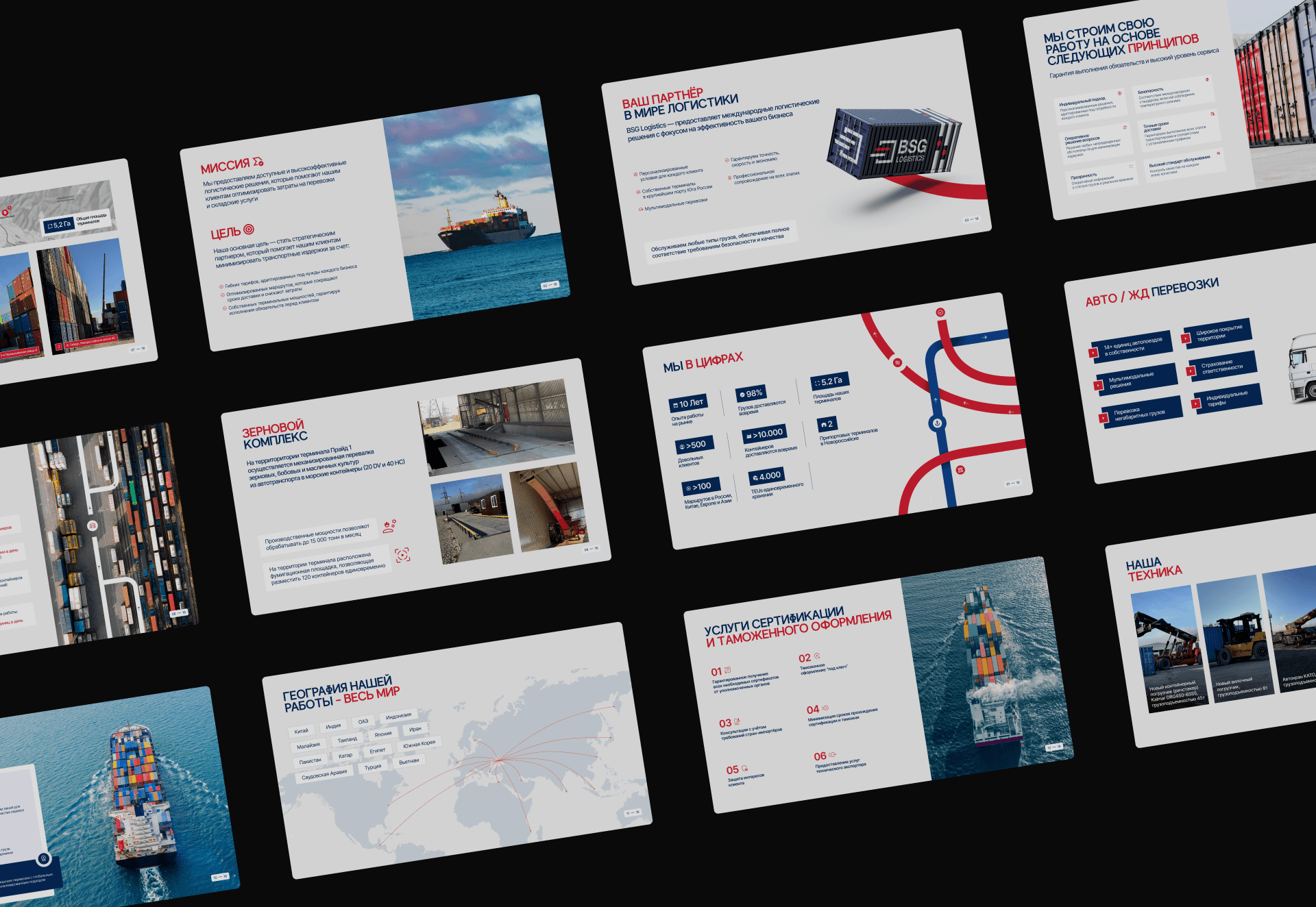 BSG Logistics — Изображение №10 — Брендинг, Графика на Dprofile
