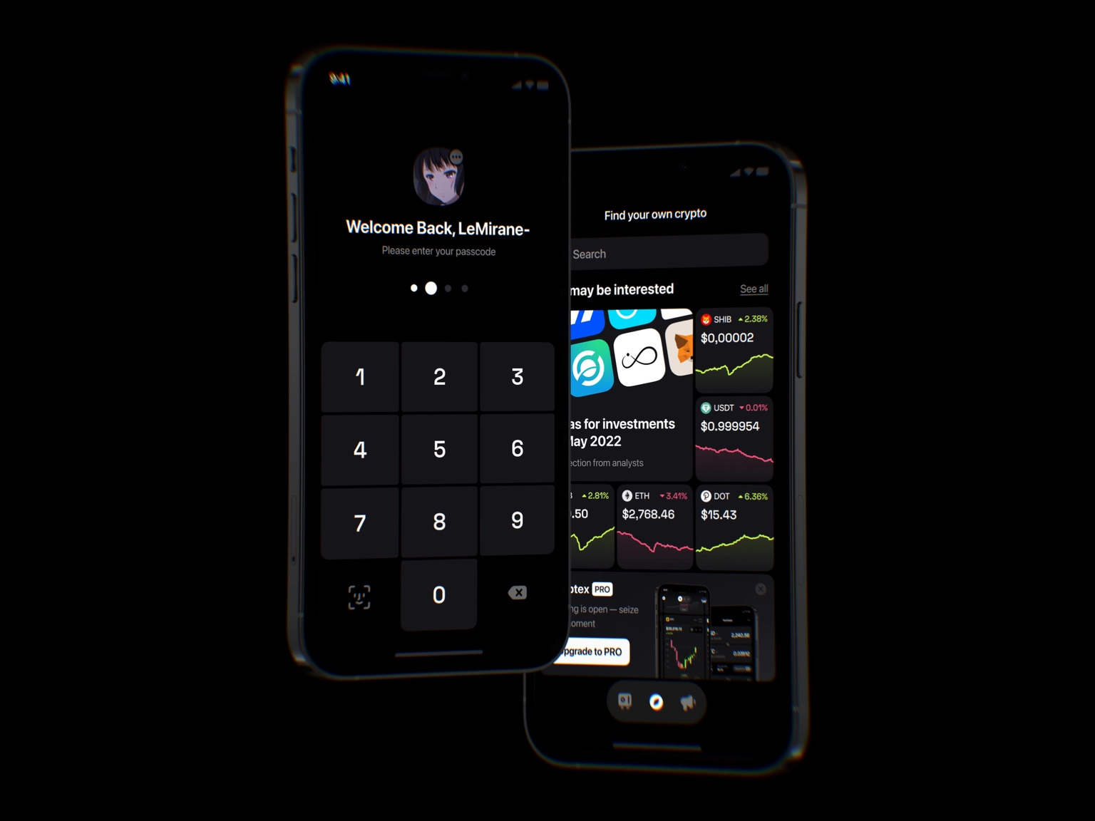 Cryptex — Crypto Wallet — Изображение №4 — Интерфейсы на Dprofile