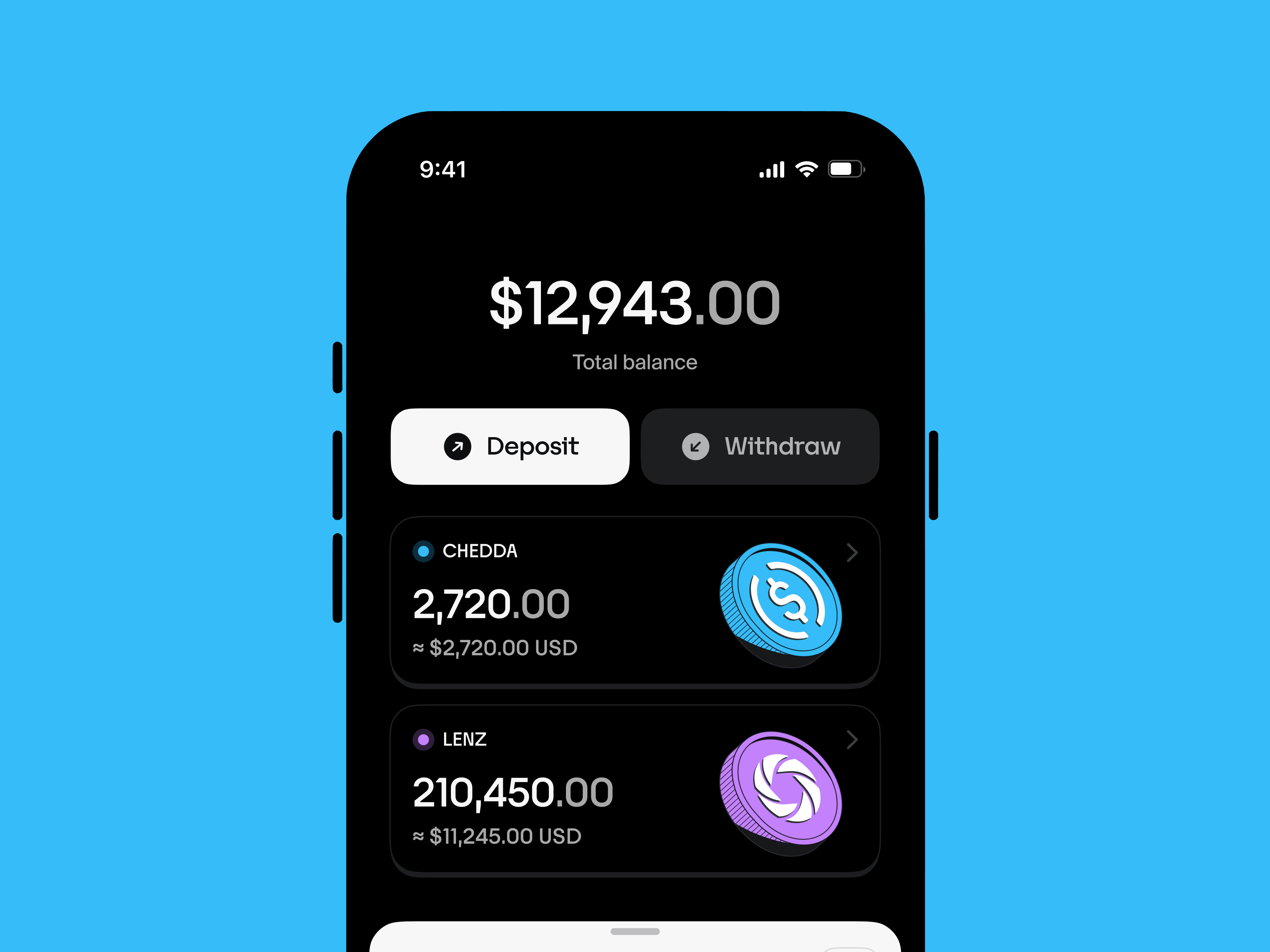 Wallet & Marketplace — Изображение №1 — Интерфейсы на Dprofile