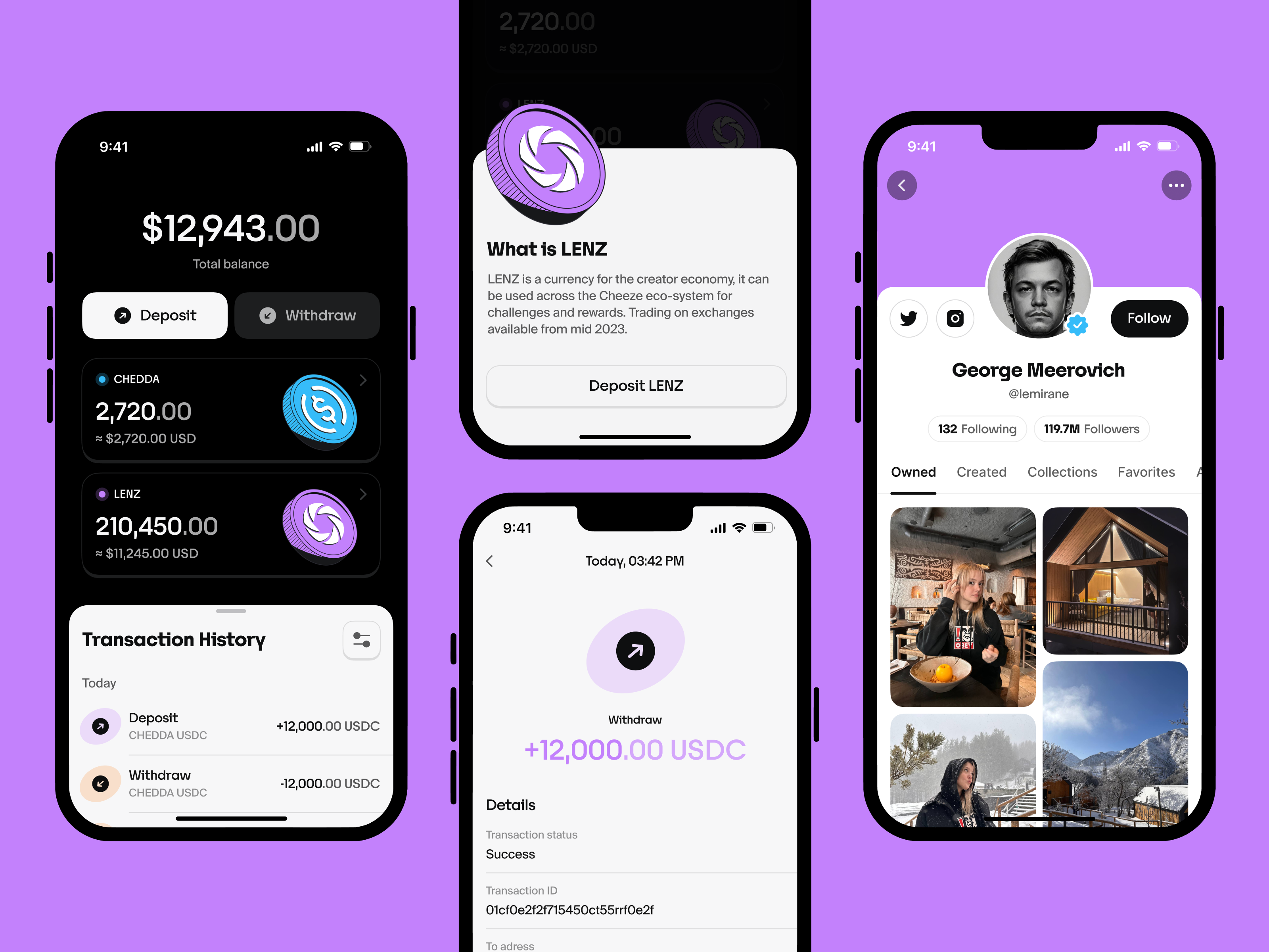 Wallet & Marketplace — Изображение №2 — Интерфейсы на Dprofile