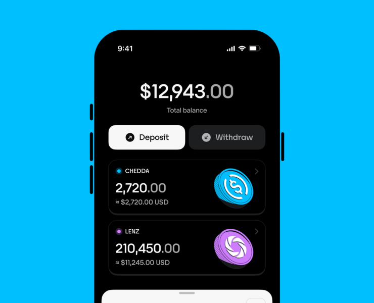 Wallet & Marketplace на Dprofile