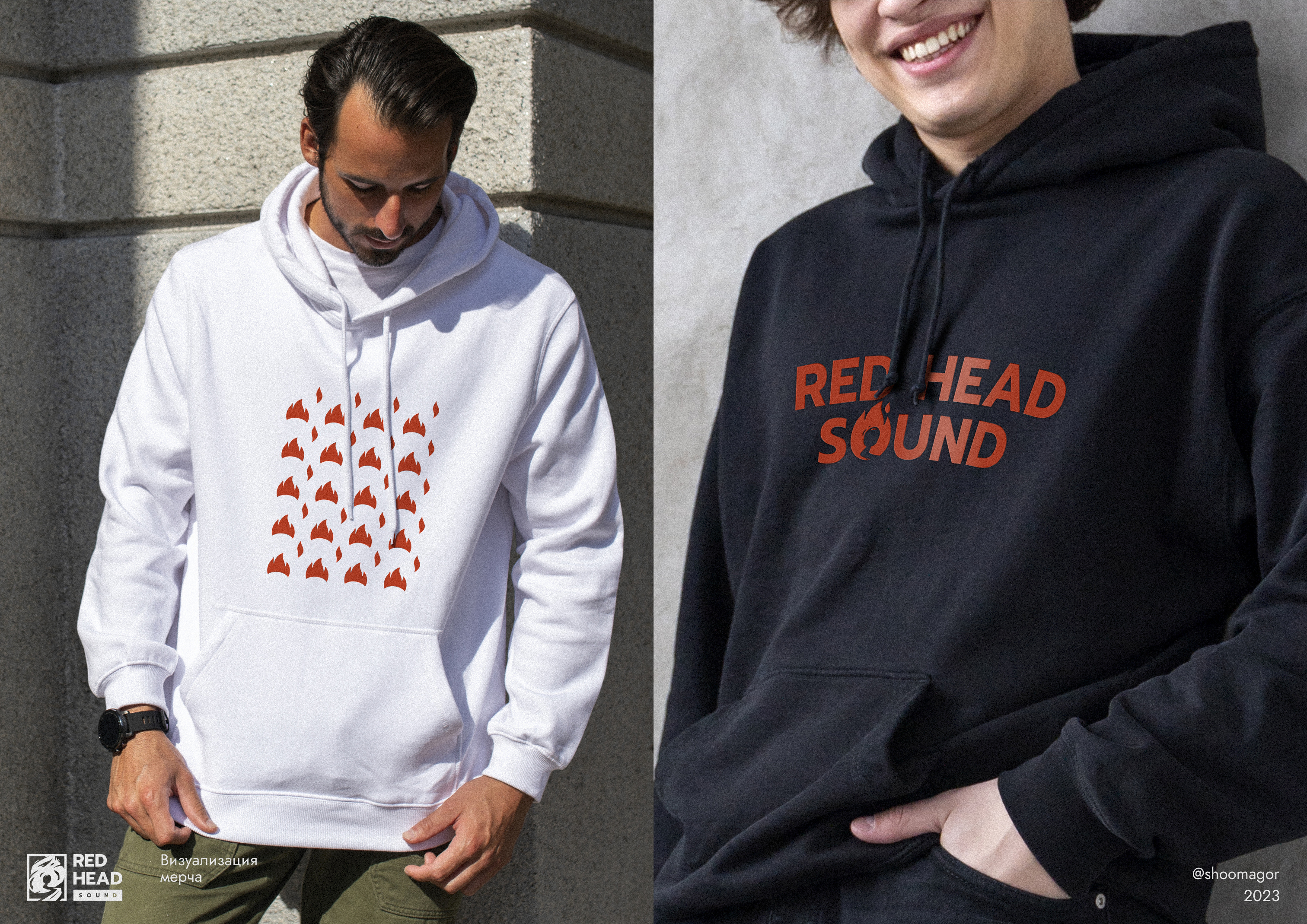 Айдентика Red Head Sound — Изображение №7 — Брендинг на Dprofile