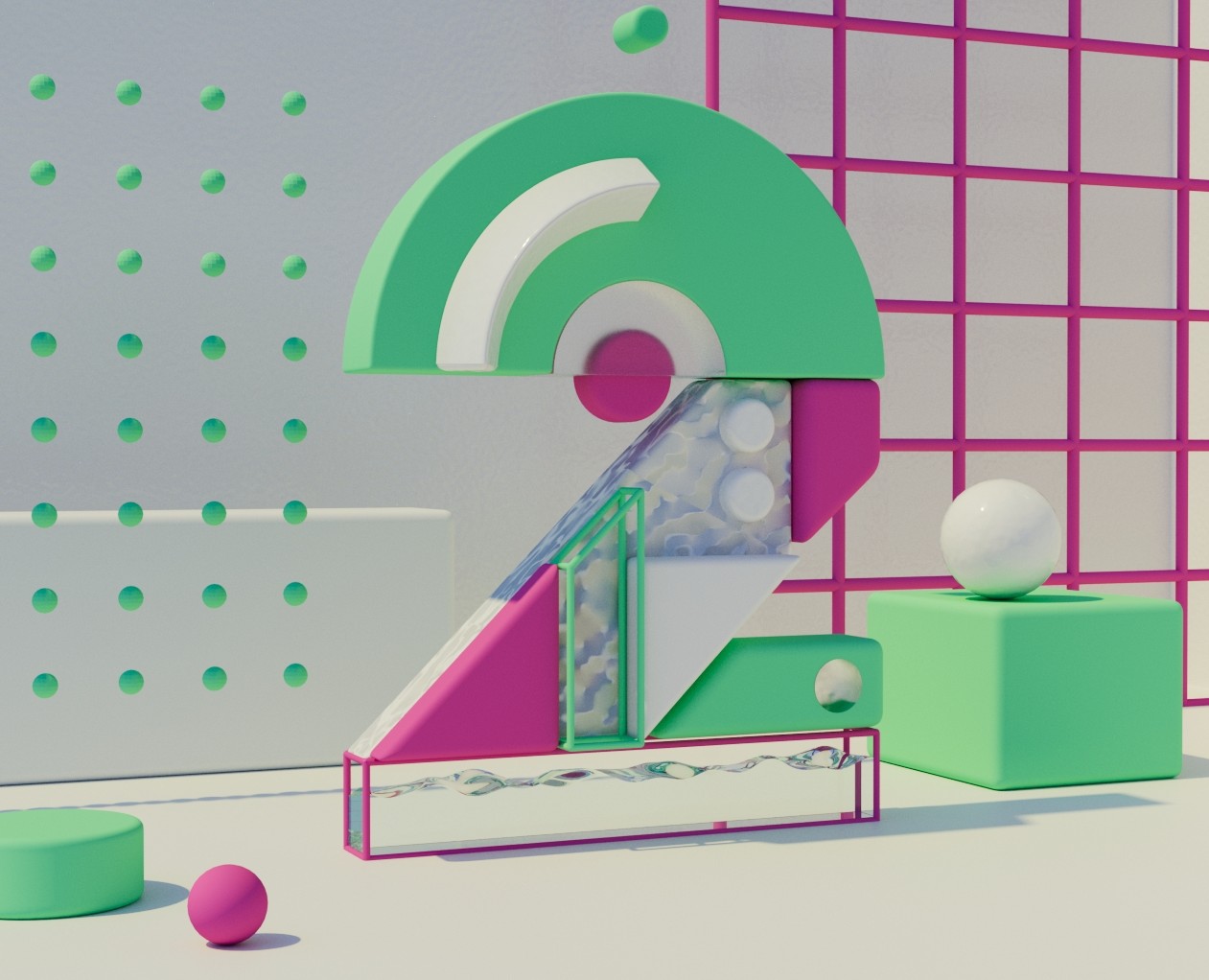 Модульная арифметика — Графика, 3D на Dprofile