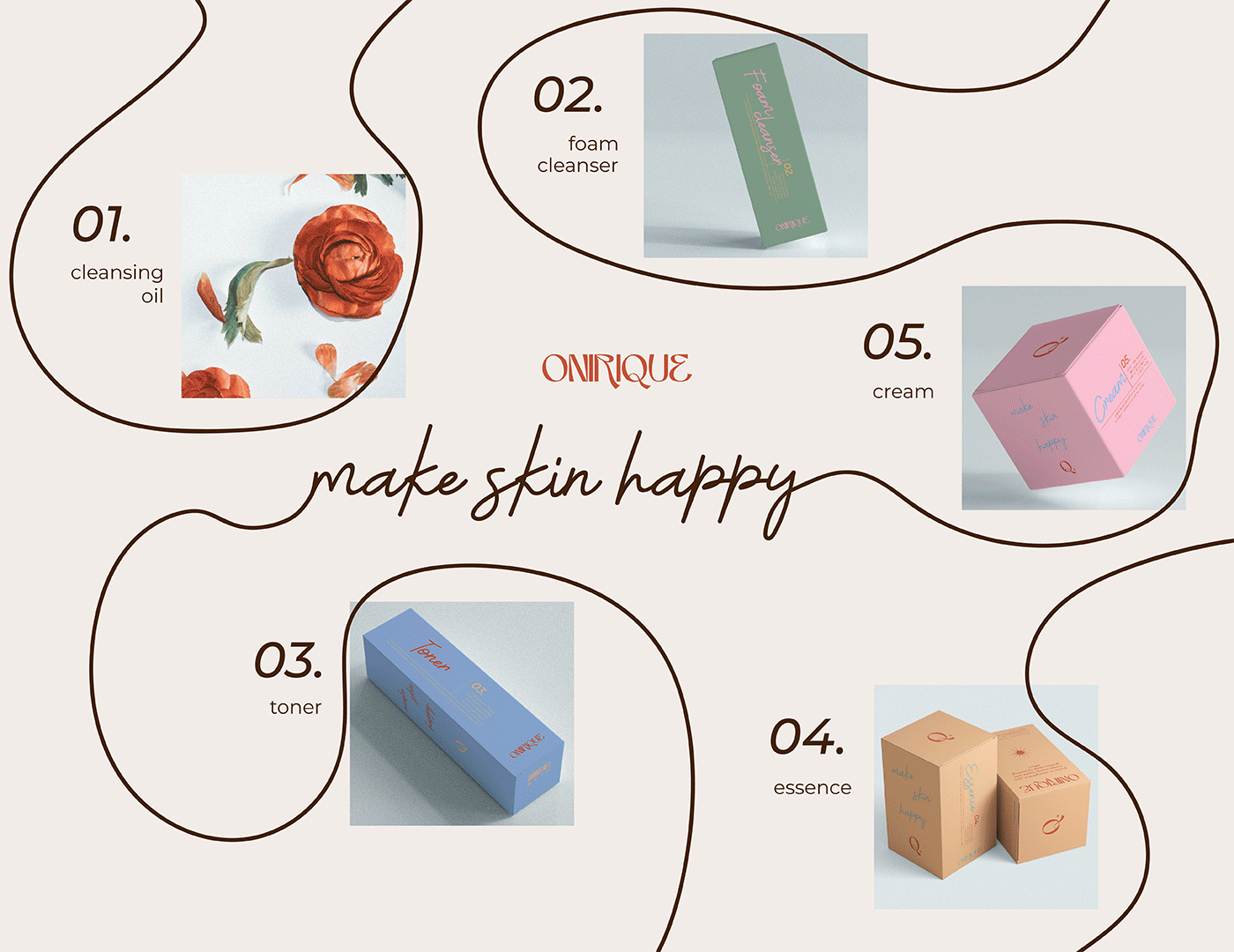 onirique / visual identity & packaging — Изображение №4 — Брендинг, Графика на Dprofile
