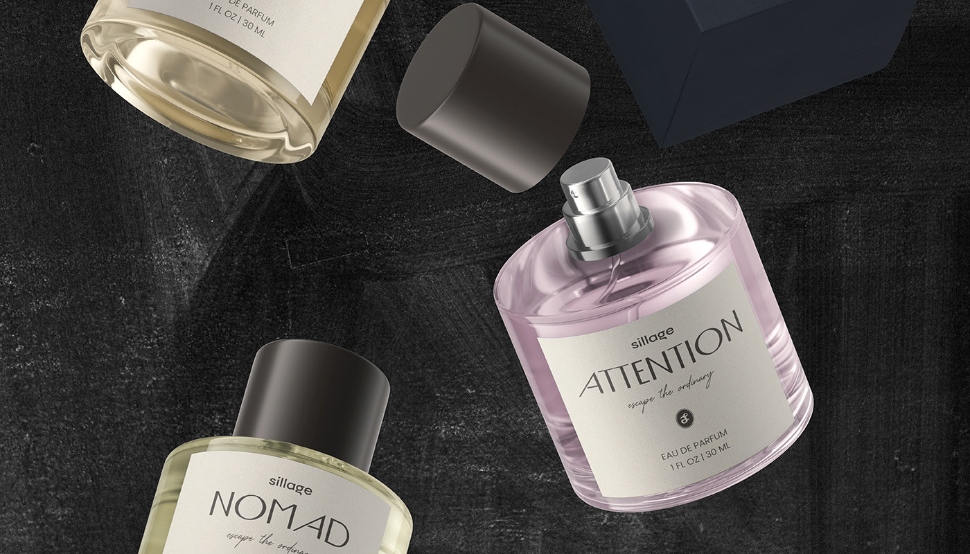 sillage / visual identity + packaging — Изображение №10 — Брендинг, Графика на Dprofile