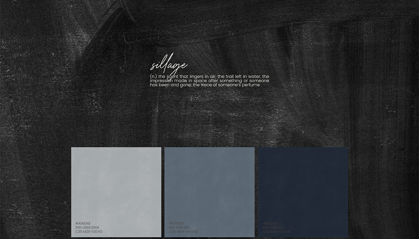 sillage / visual identity + packaging — Изображение №2 — Брендинг, Графика на Dprofile