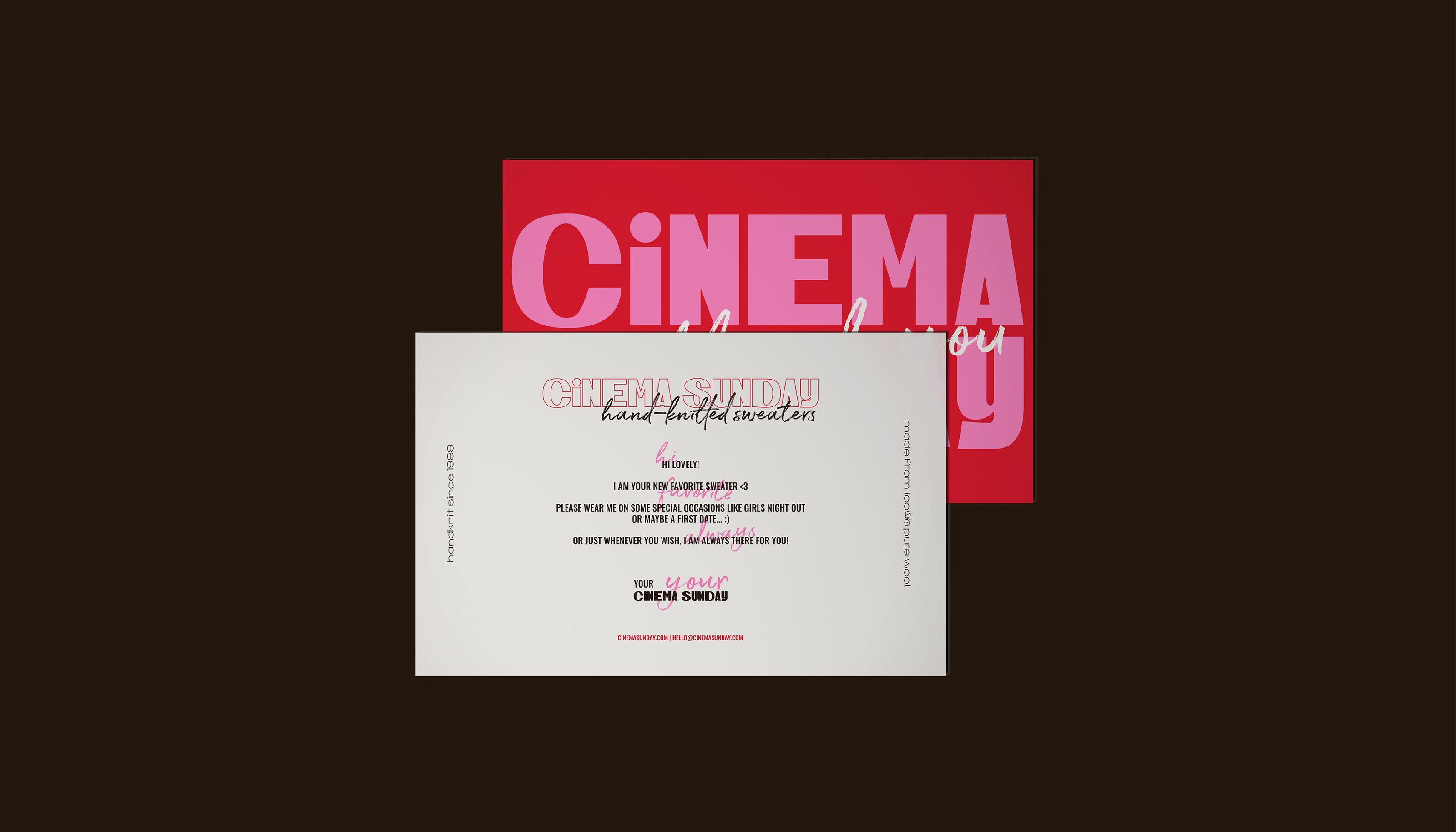 CINEMA SUNDAY / visual identity — Изображение №5 — Брендинг, Графика на Dprofile