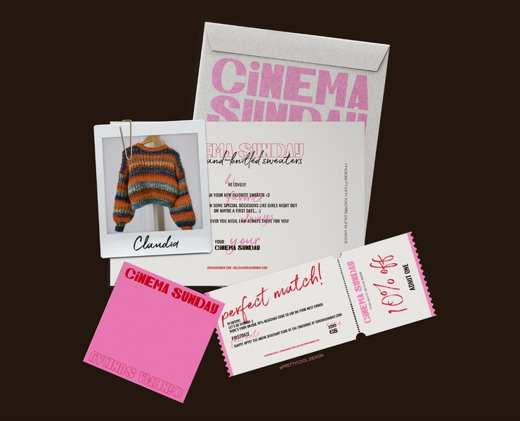 CINEMA SUNDAY / visual identity — Брендинг, Графика на Dprofile