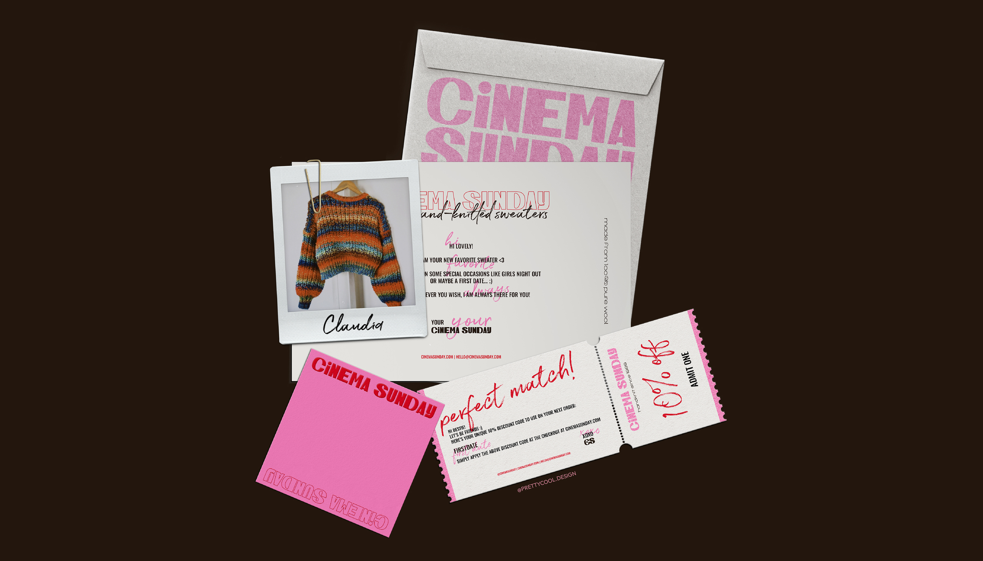 CINEMA SUNDAY / visual identity — Изображение №17 — Брендинг, Графика на Dprofile