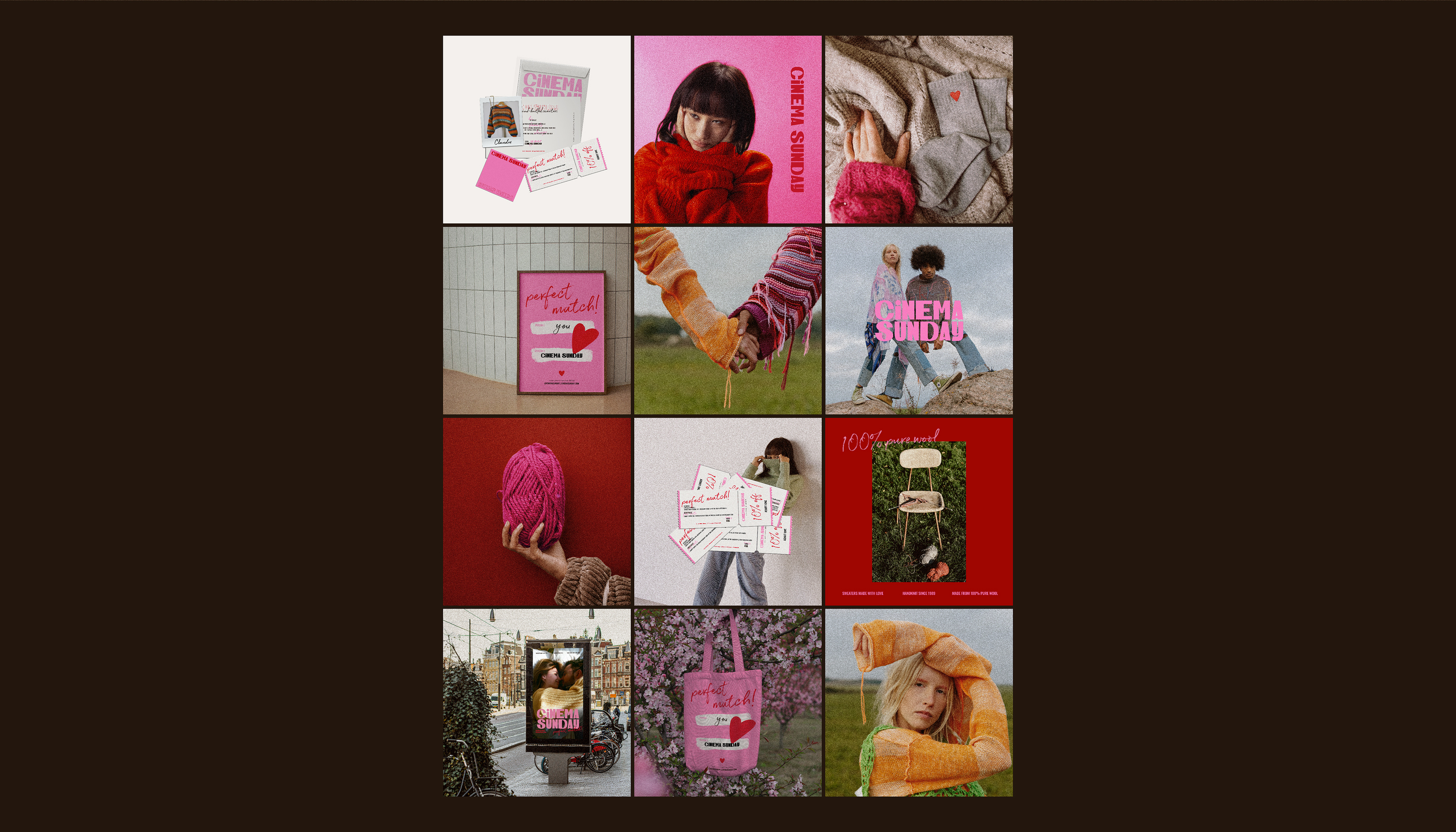 CINEMA SUNDAY / visual identity — Изображение №15 — Брендинг, Графика на Dprofile