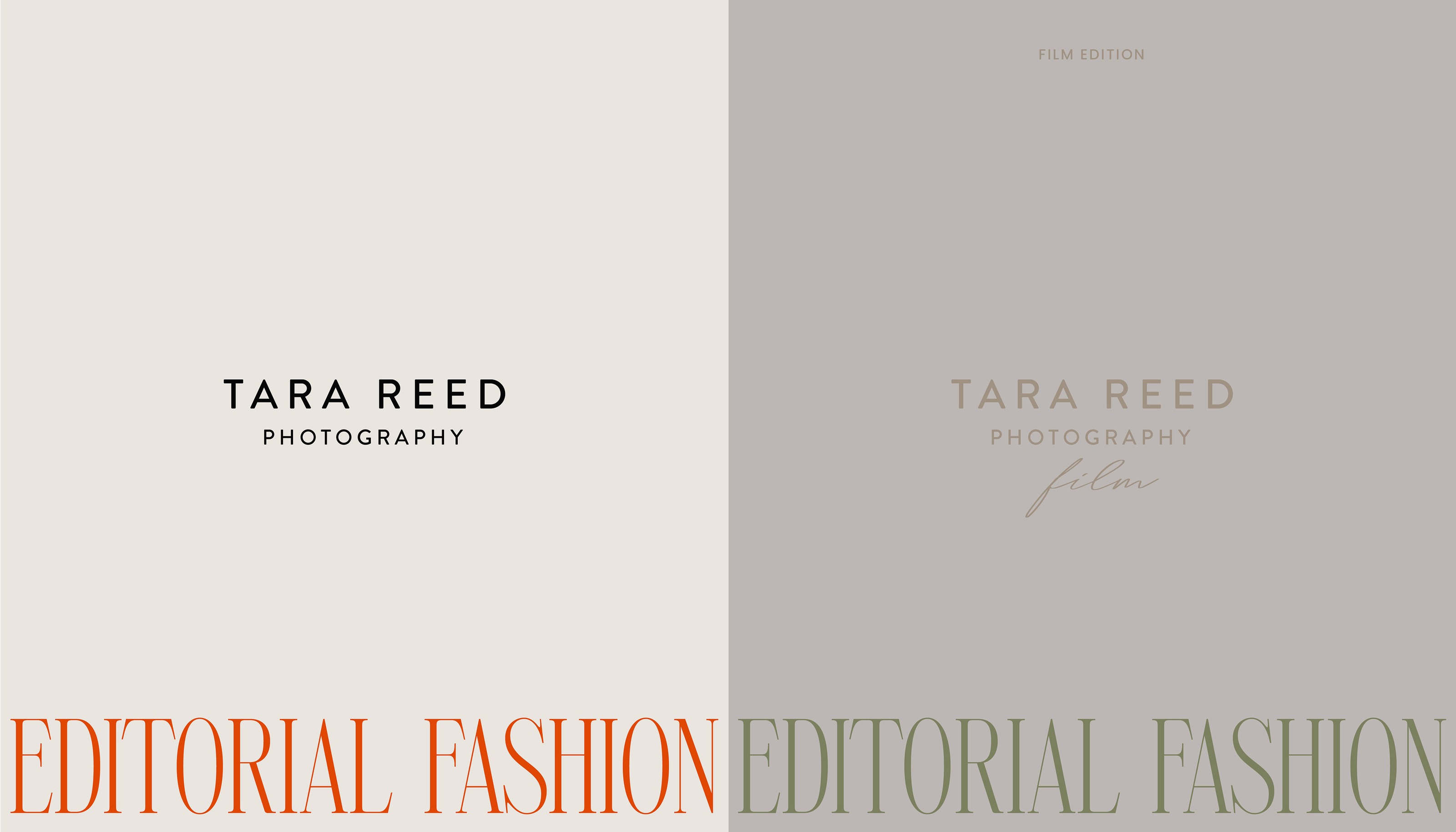 Tara Reed / identity for a photographer — Изображение №3 — Брендинг, Графика на Dprofile