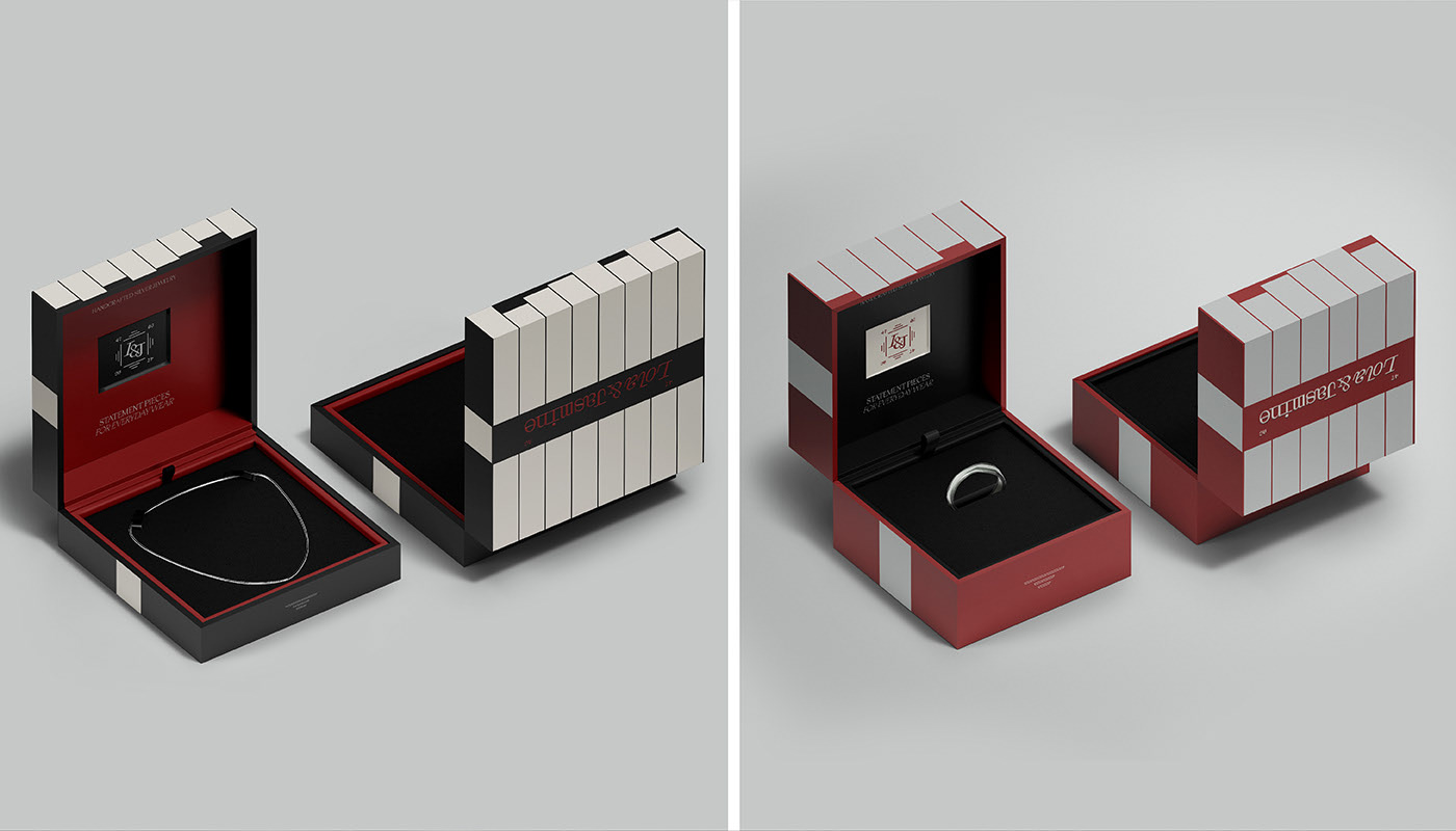Lola&Jasmine / jewelry brand identity+packaging — Изображение №12 — Брендинг, Графика на Dprofile
