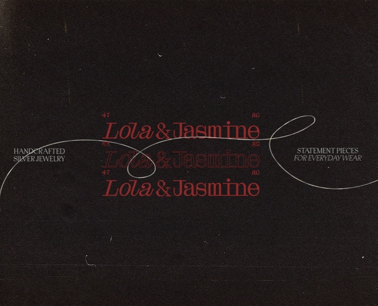 Lola&Jasmine / jewelry brand identity+packaging — Брендинг, Графика на Dprofile