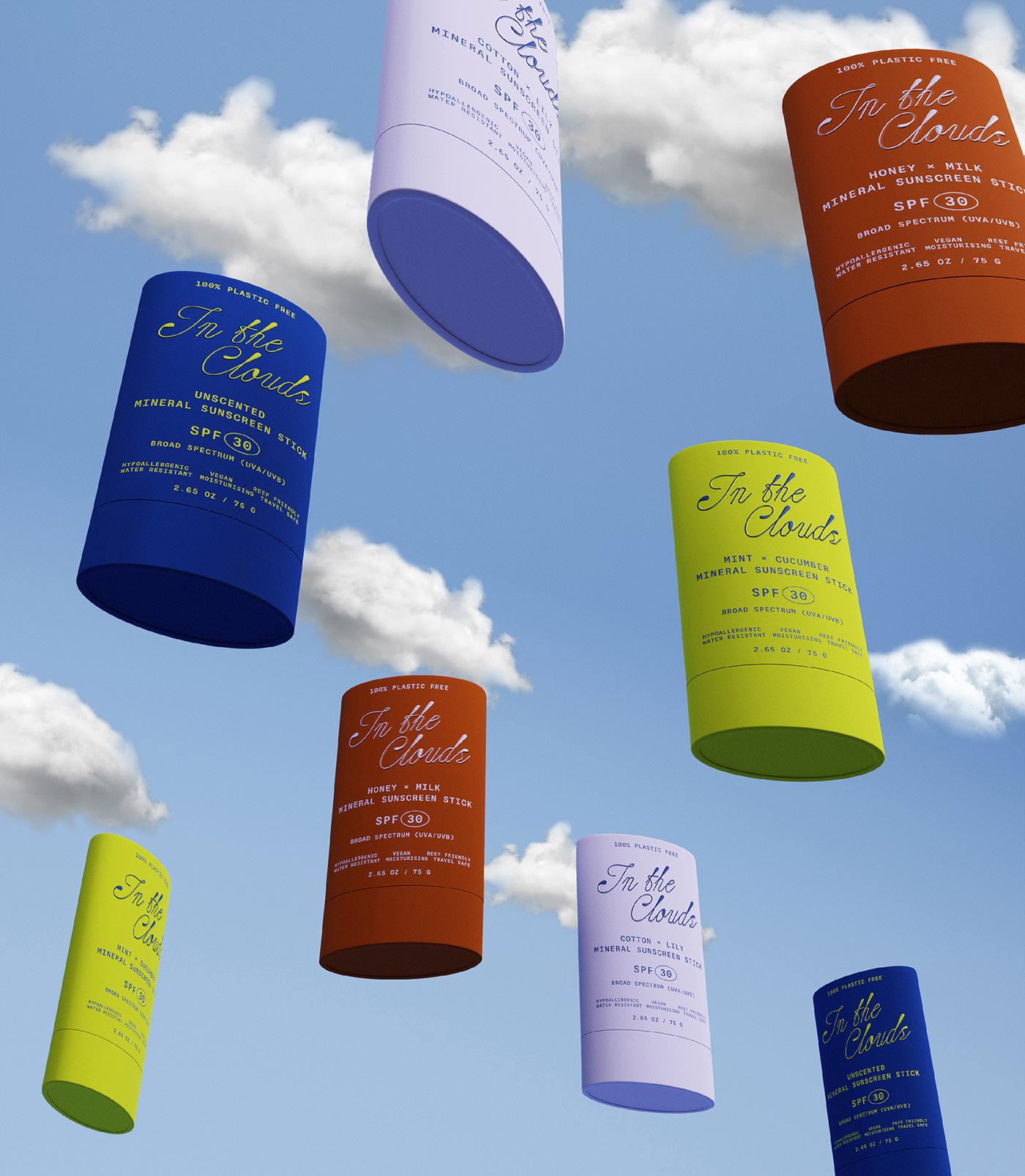 In The Clouds / visual identity + packaging — Изображение №14 — Брендинг, 3D на Dprofile