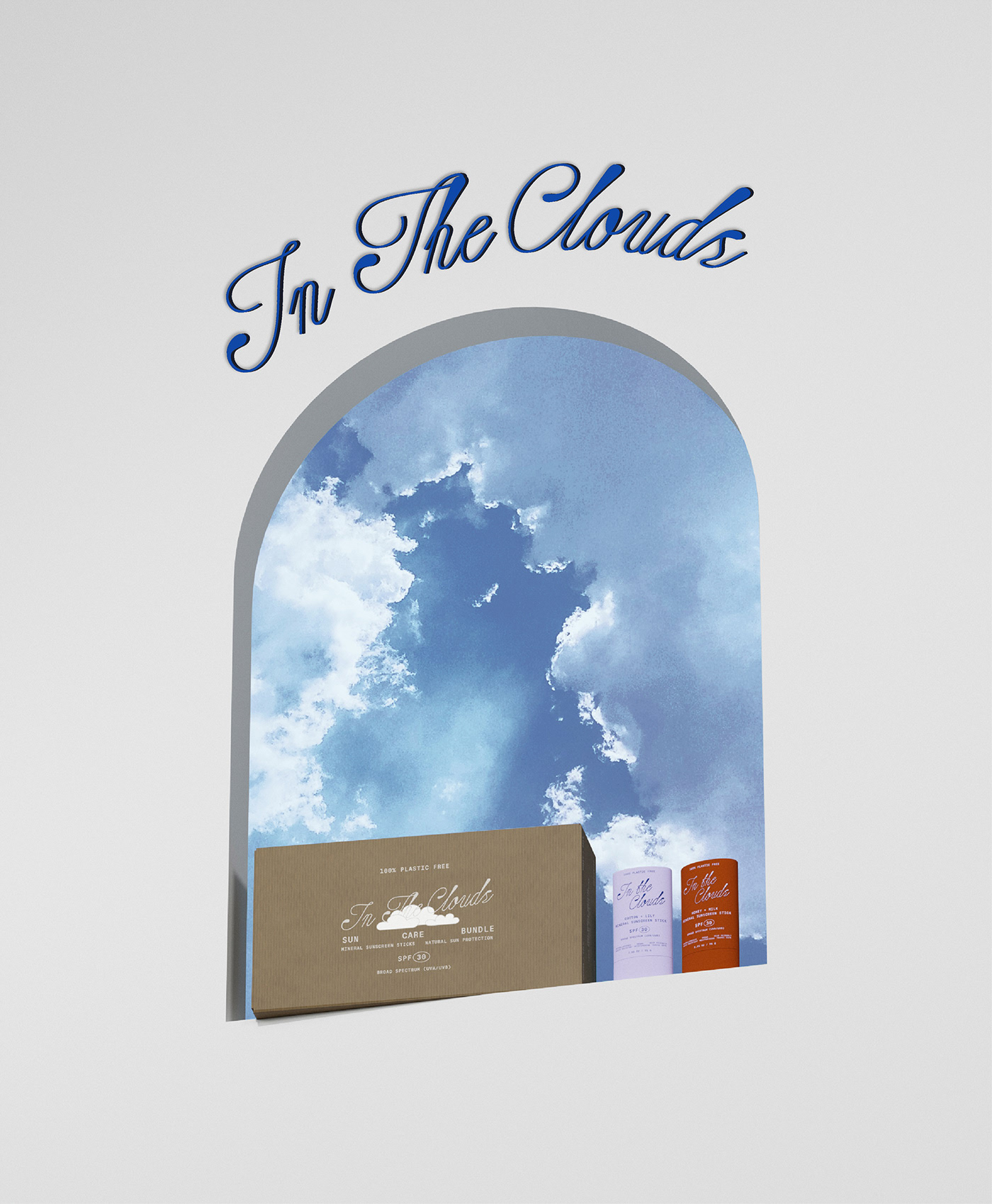In The Clouds / visual identity + packaging — Изображение №18 — Брендинг, 3D на Dprofile