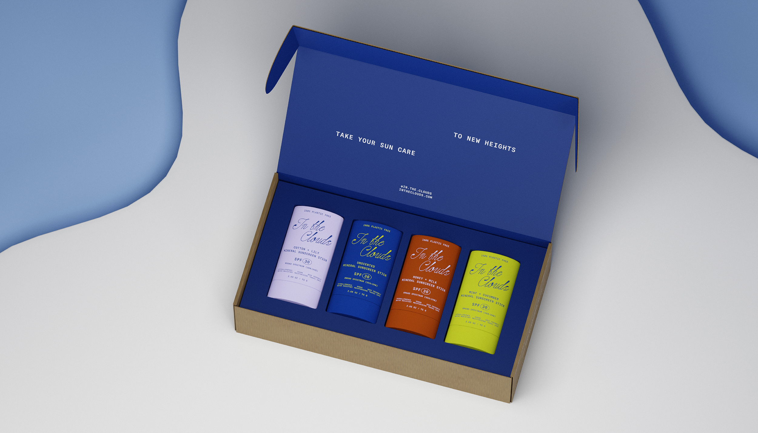 In The Clouds / visual identity + packaging — Изображение №16 — Брендинг, 3D на Dprofile