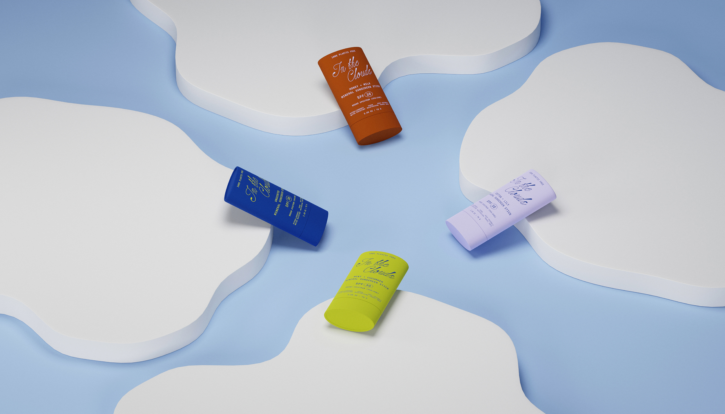 In The Clouds / visual identity + packaging — Изображение №13 — Брендинг, 3D на Dprofile