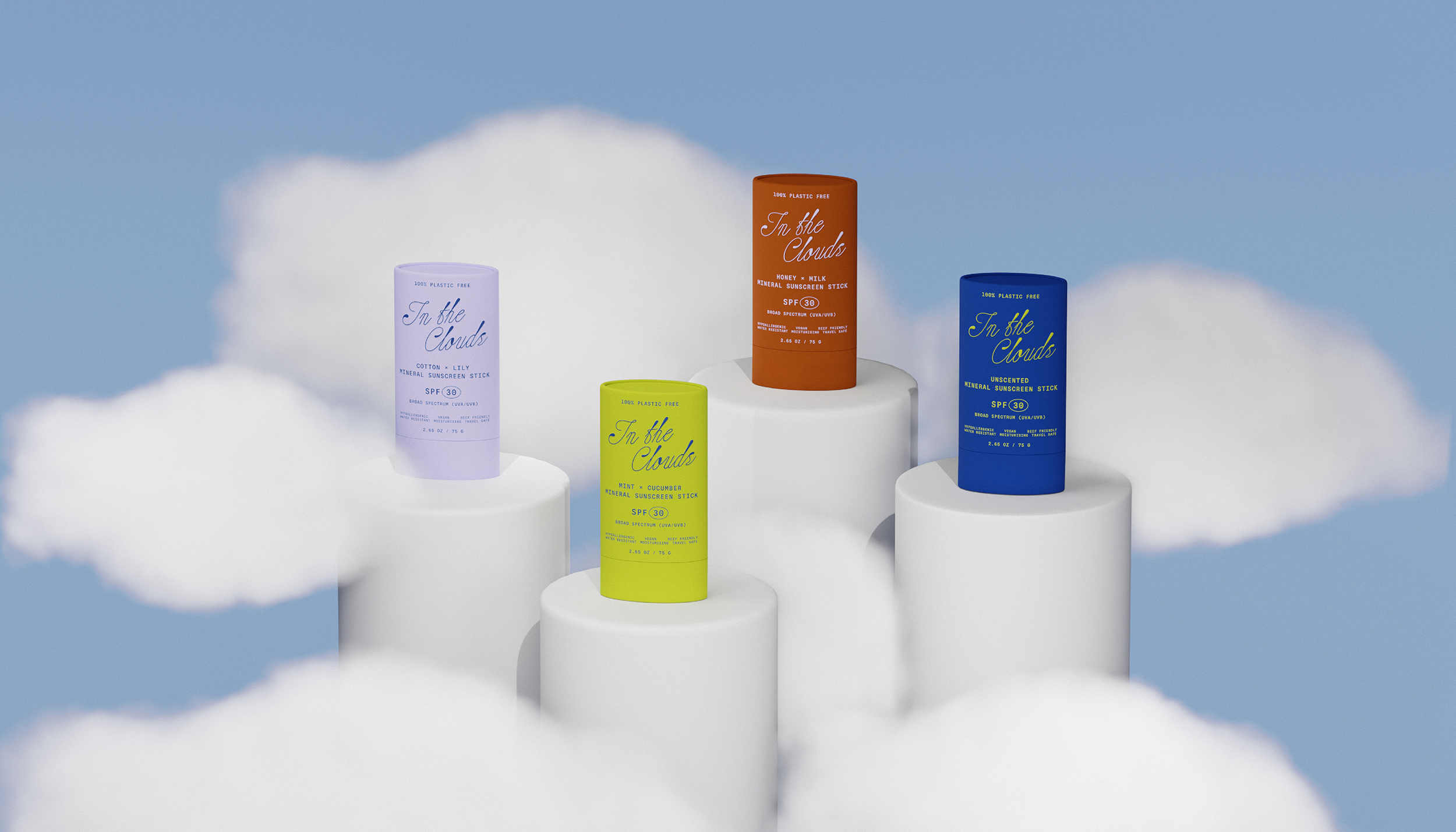 In The Clouds / visual identity + packaging — Изображение №4 — Брендинг, 3D на Dprofile