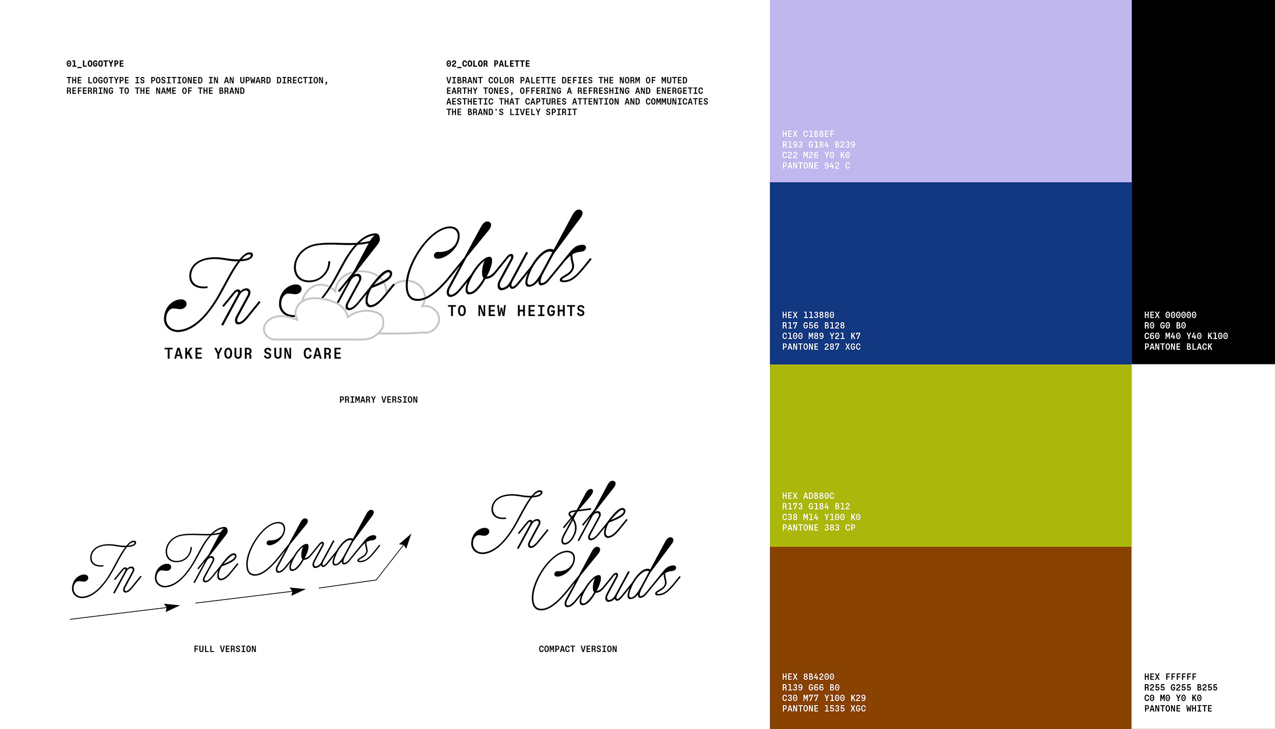 In The Clouds / visual identity + packaging — Изображение №2 — Брендинг, 3D на Dprofile