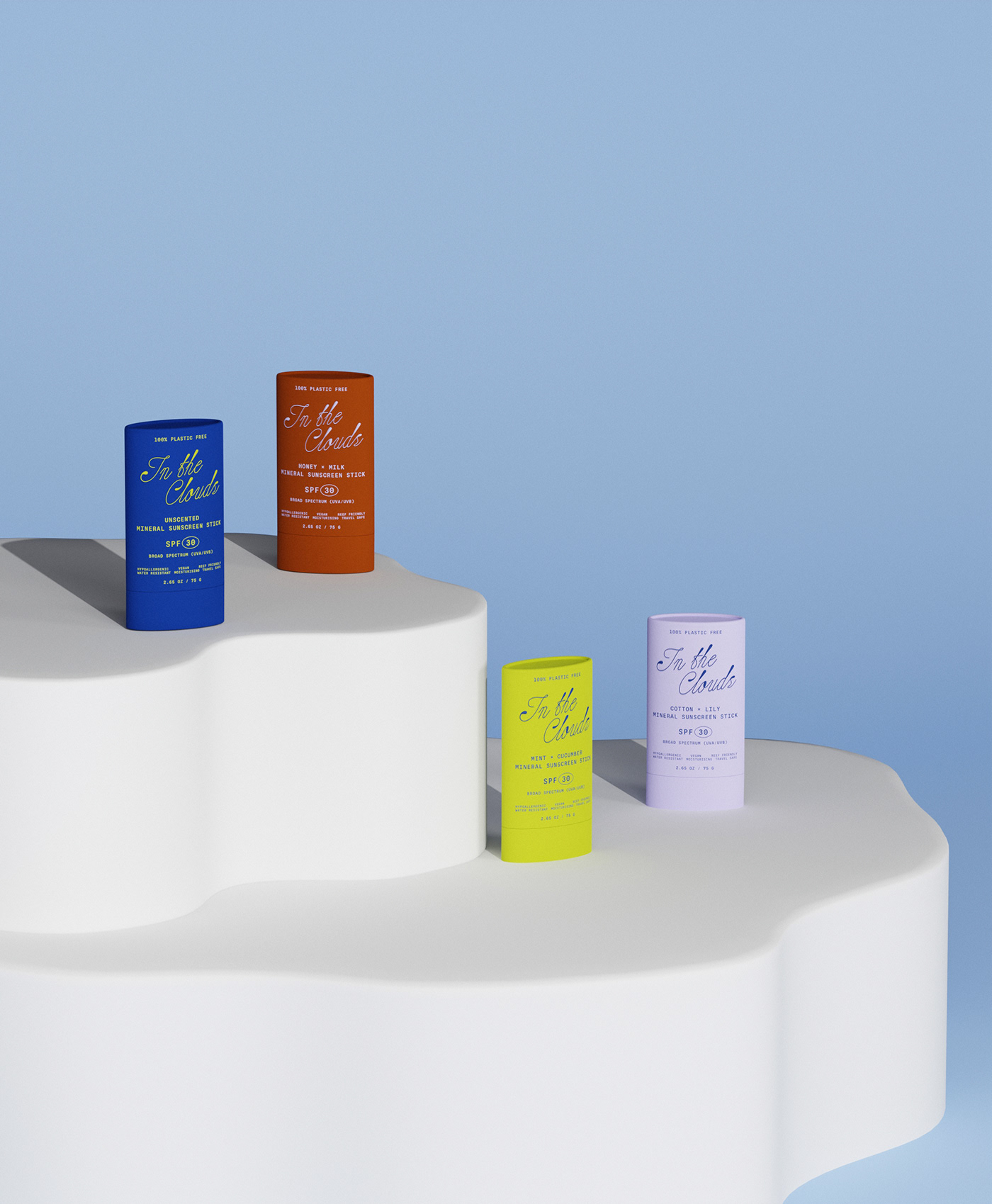 In The Clouds / visual identity + packaging — Изображение №11 — Брендинг, 3D на Dprofile