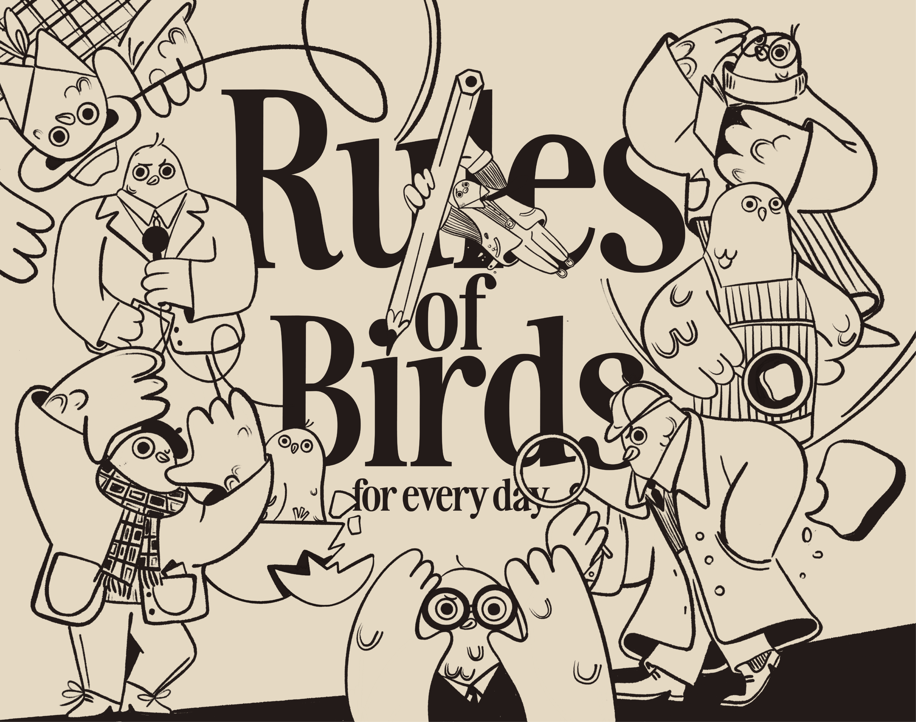 Rules of Birds — Изображение №1 — Иллюстрация на Dprofile